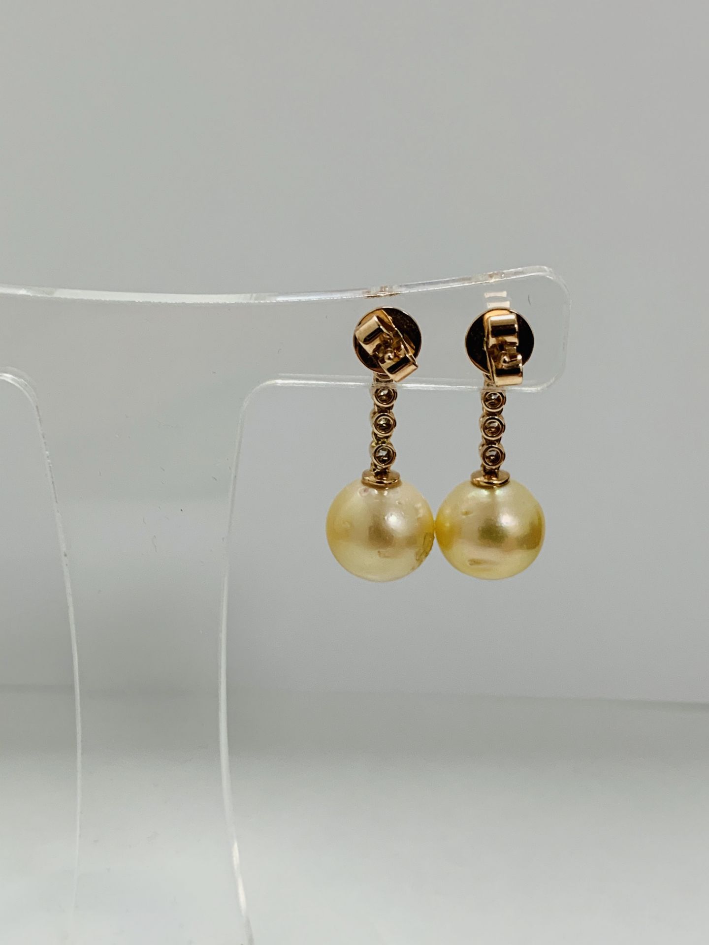 14K Rose Gold Earrings - Image 9 of 11