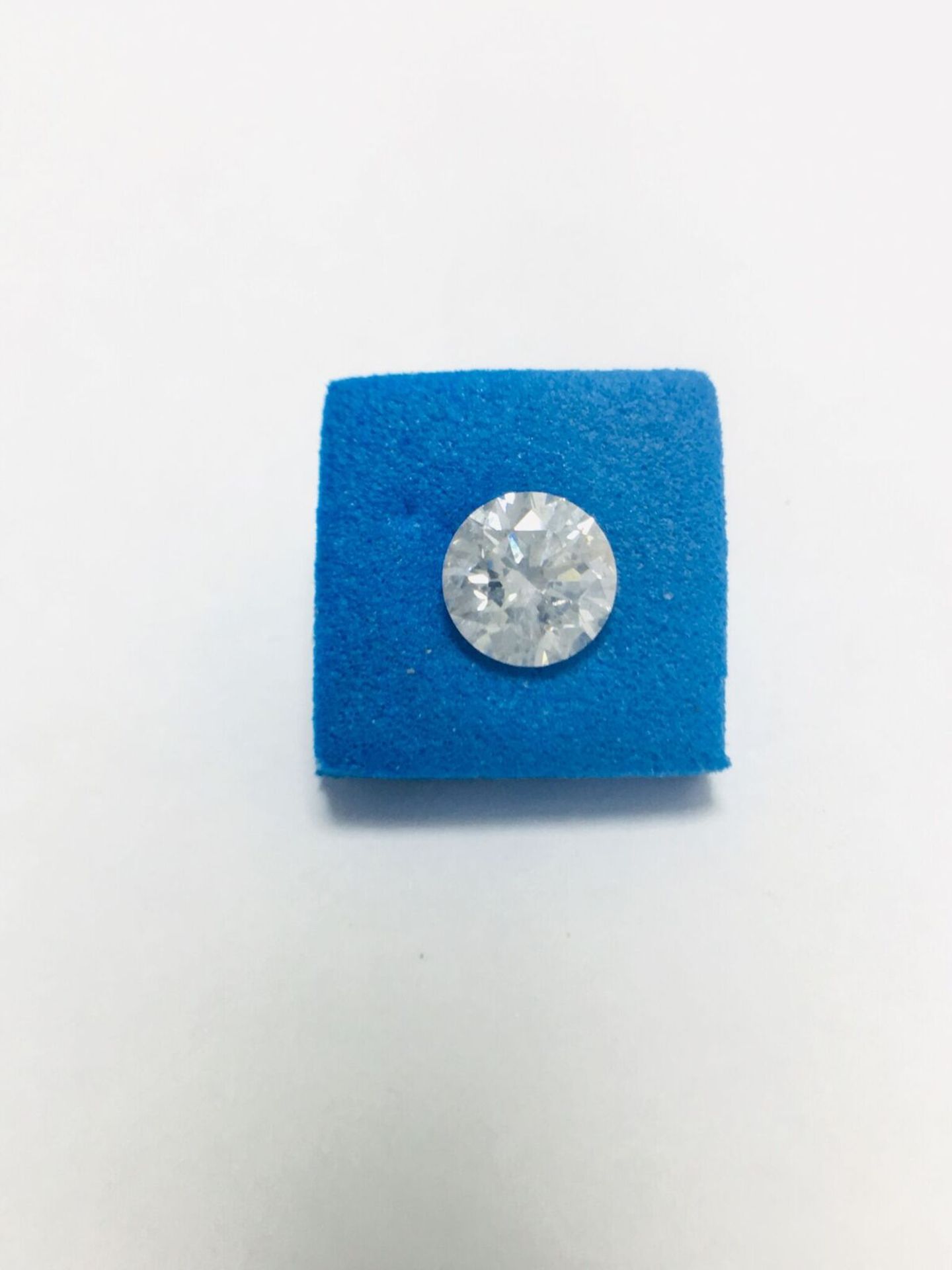 1.05Ct Natural Brilliant Cut Diamond, h Colour