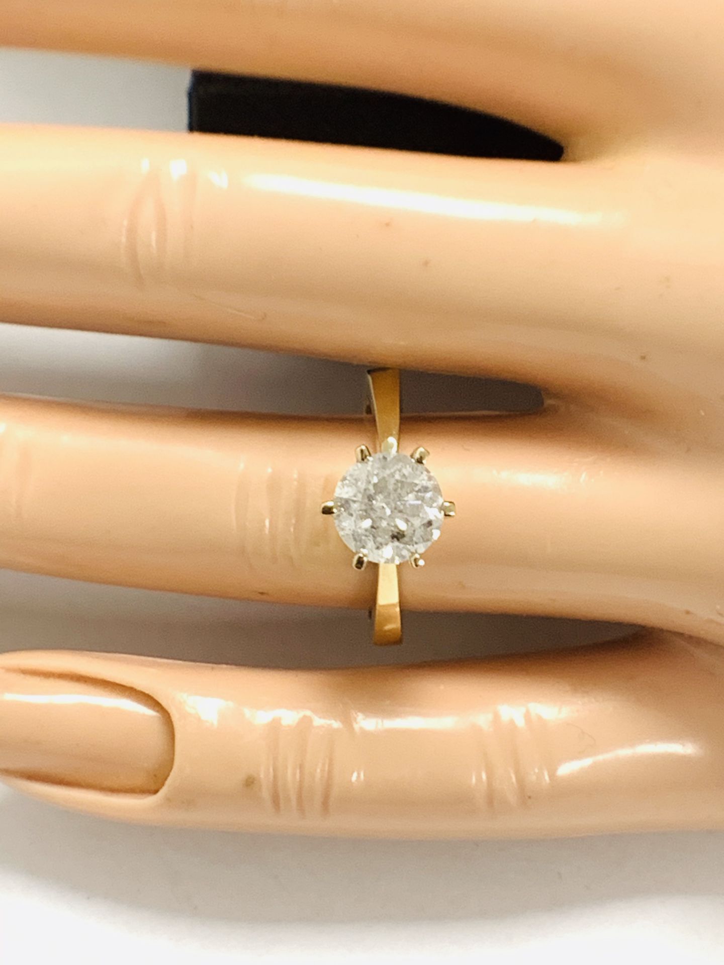 1.30Ct Brilliant Cut Diamond In 14Ct Yellow Gold - Image 9 of 9