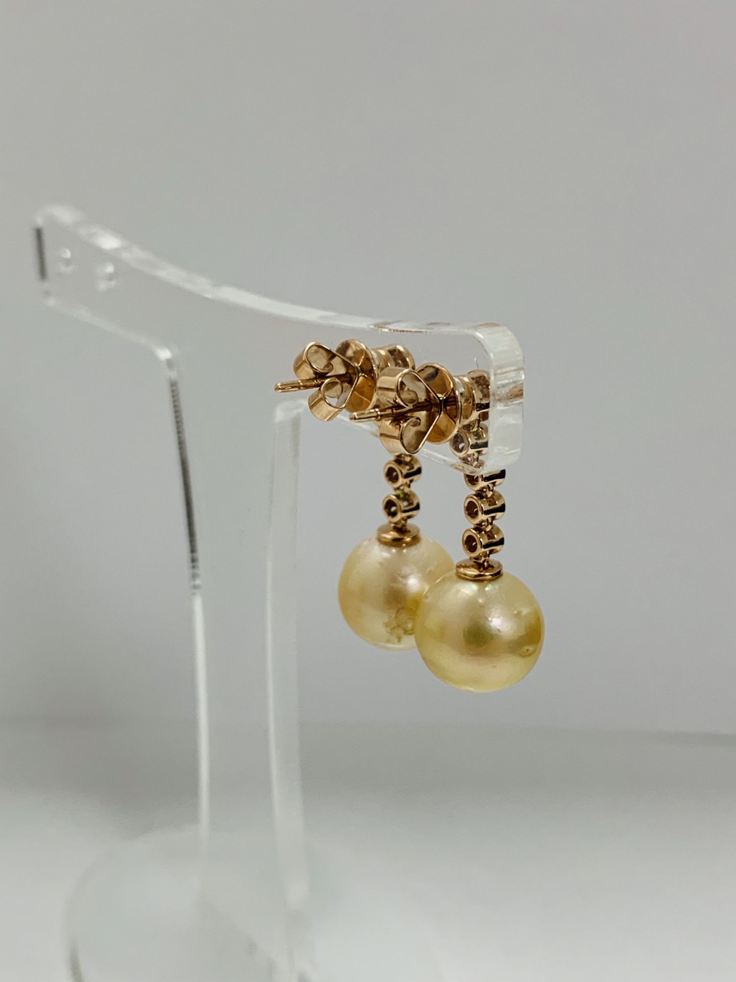 14K Rose Gold Earrings - Image 8 of 11