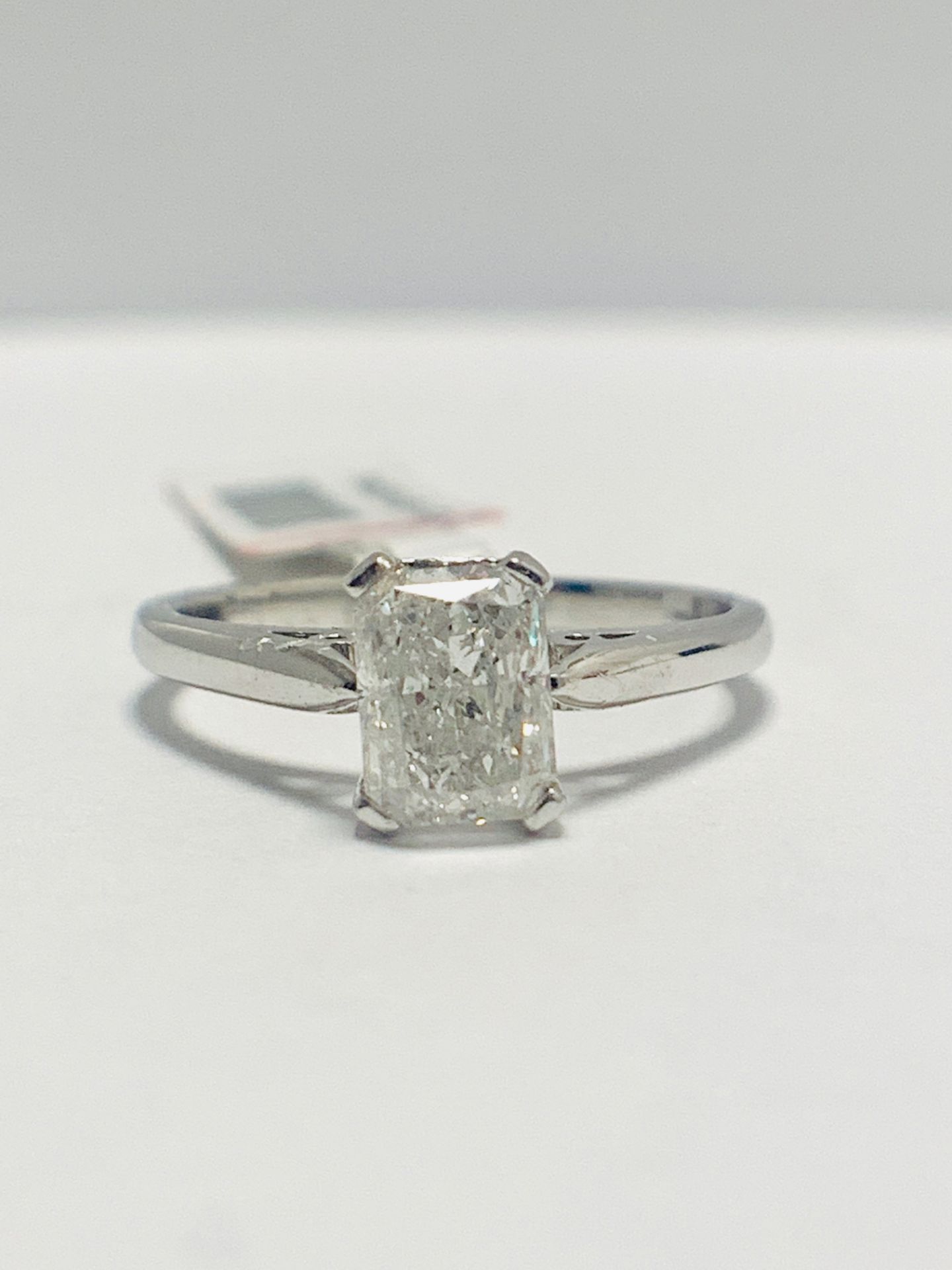 1Ct Radiant Cut Natural Diamond - Image 7 of 8