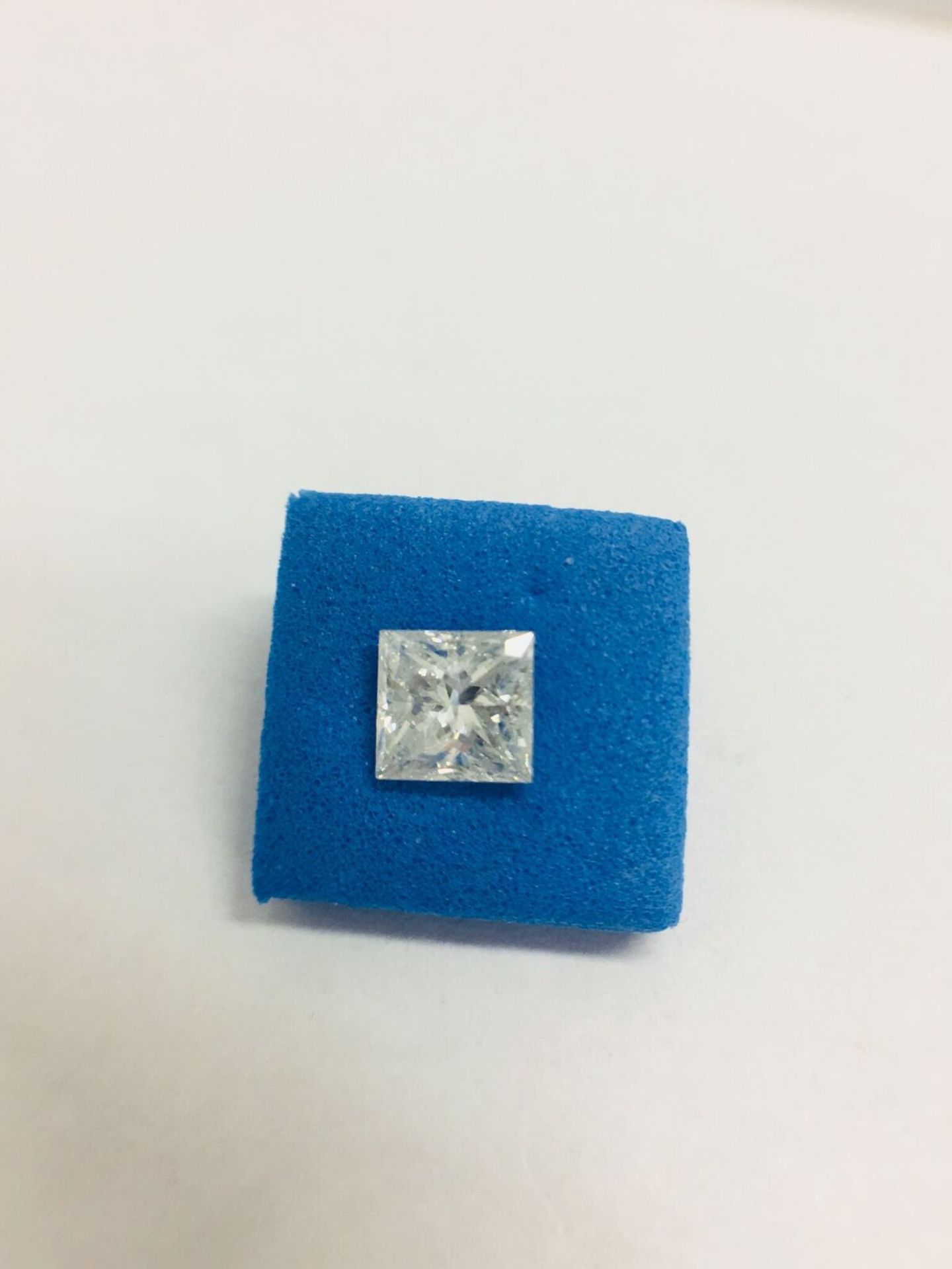 1.02Ct Princess Cut Natural Diamond