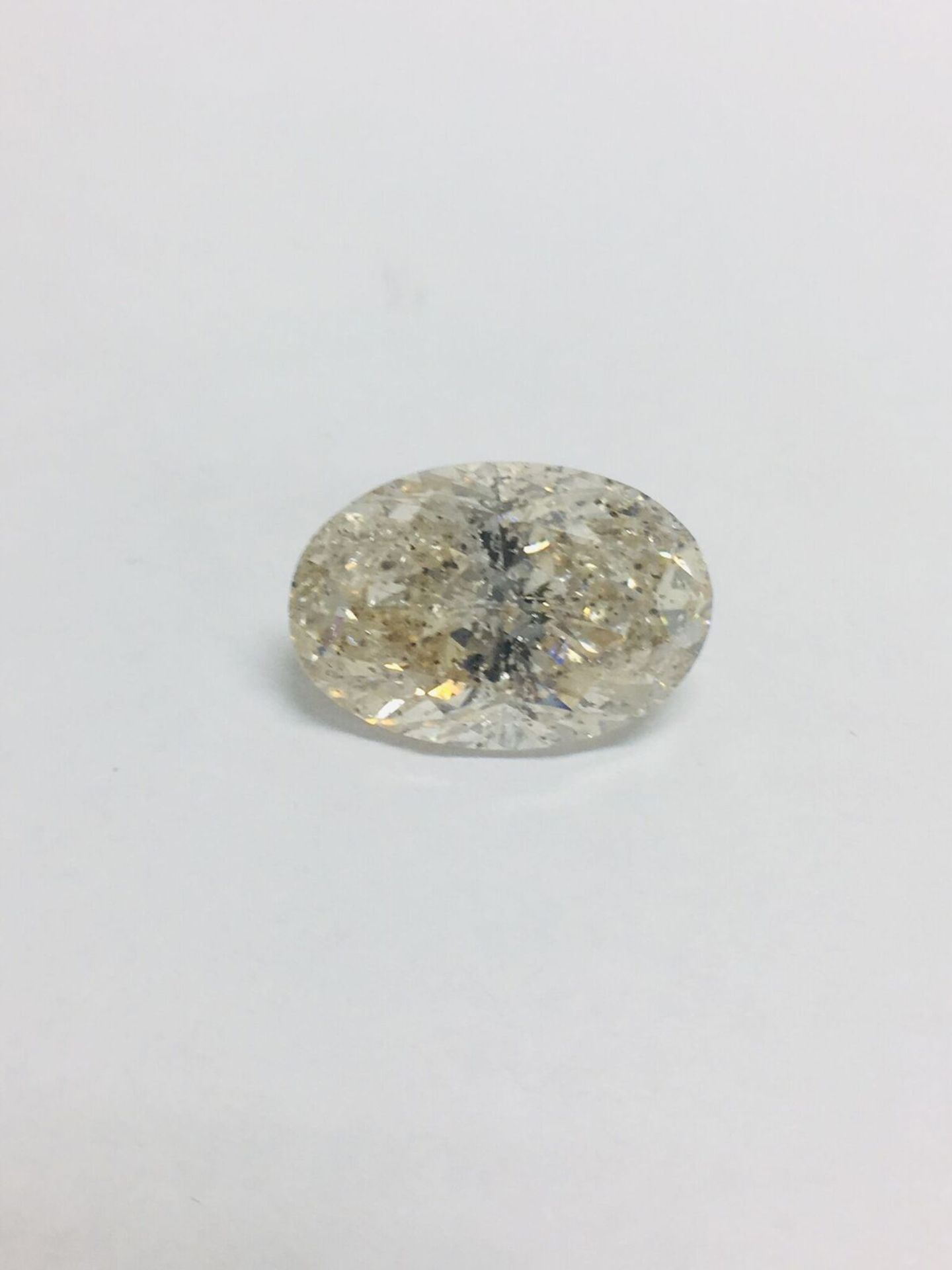 5.54Ct Oval Natural Diamond