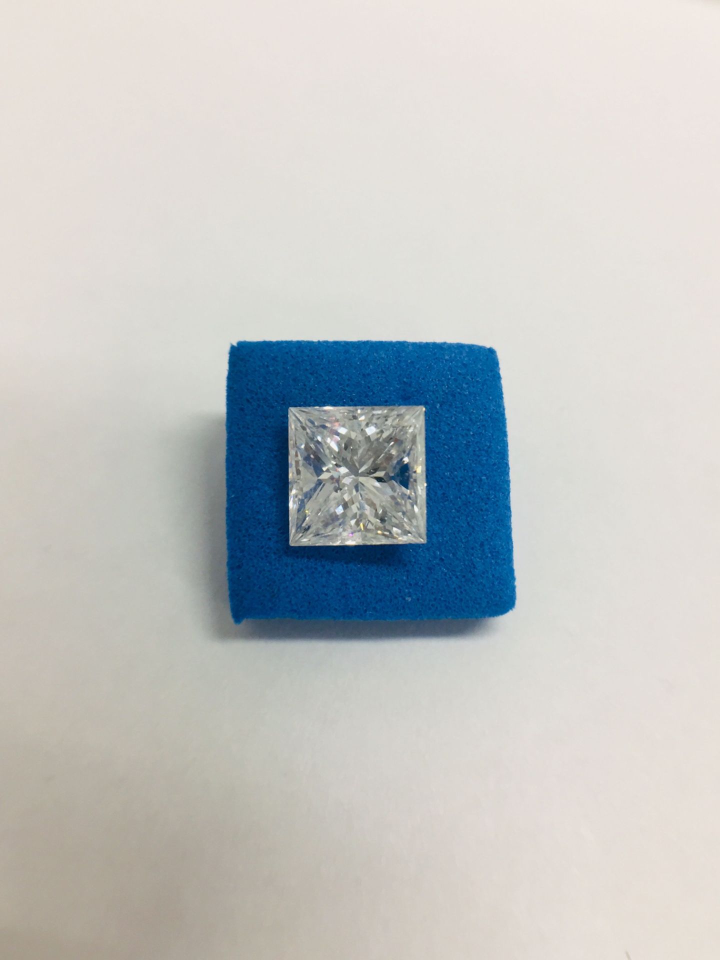 2.09Ct Princess Cut Diamond