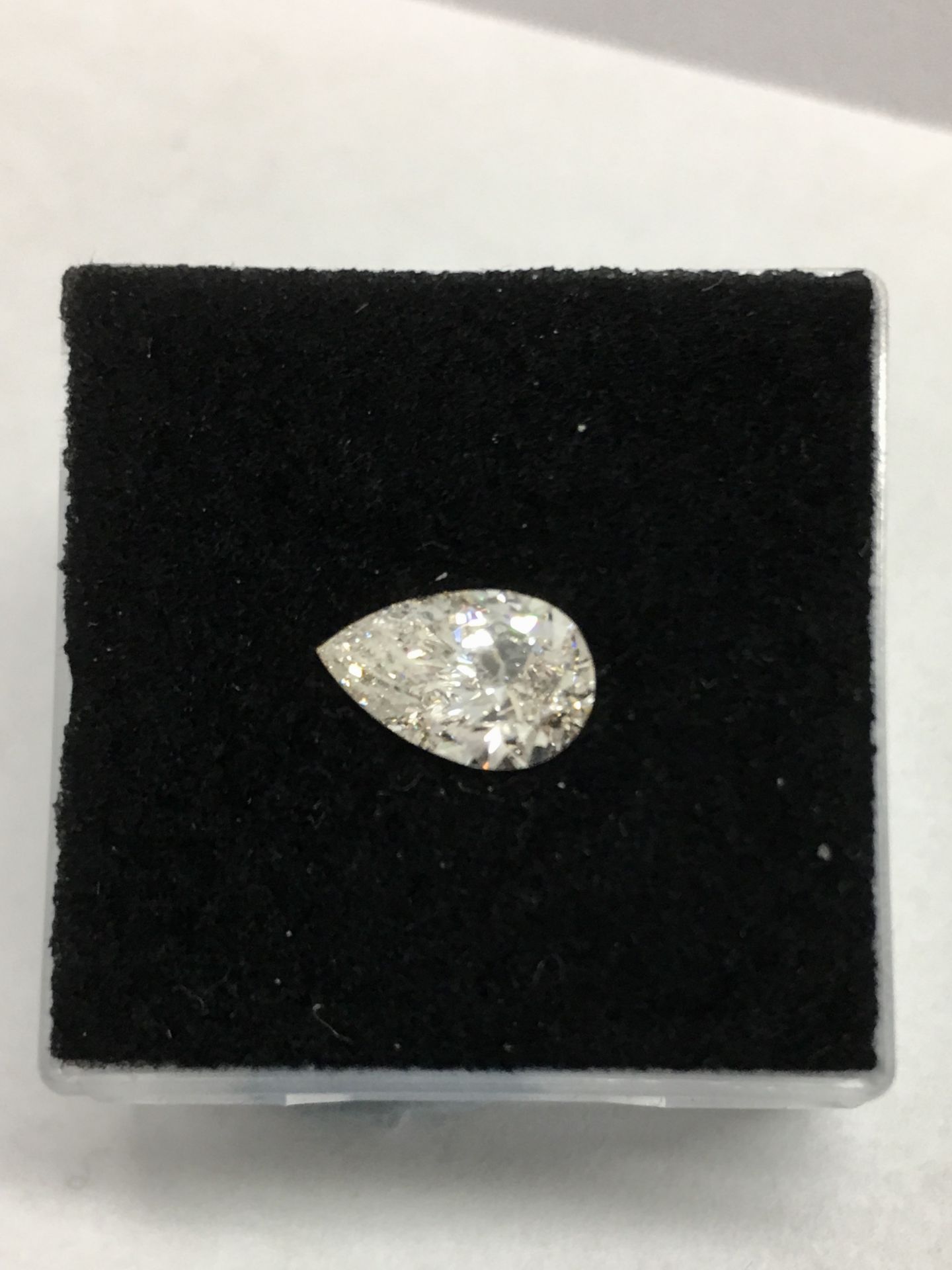 1.01Ct Pearshape Diamond