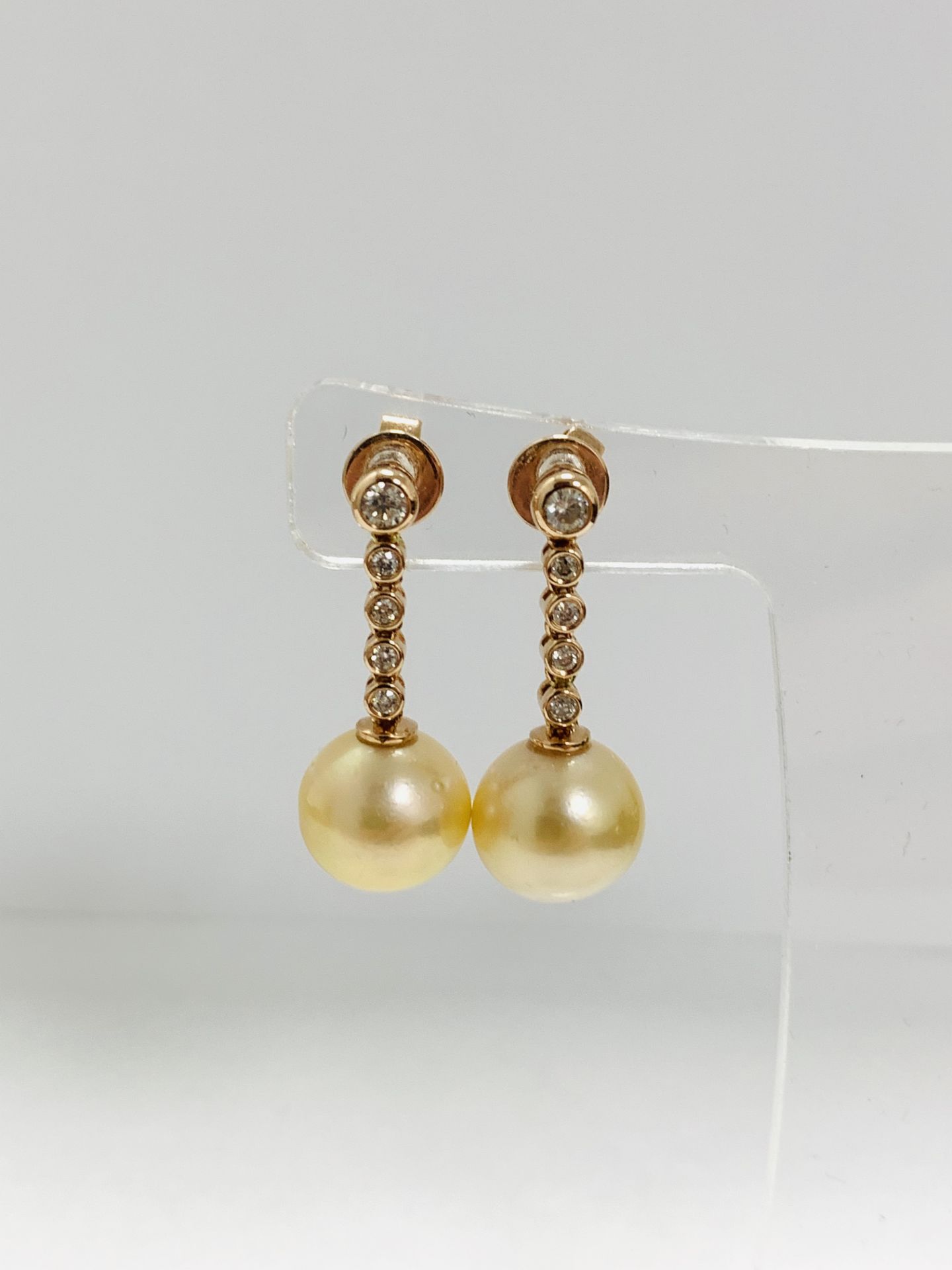 14K Rose Gold Earrings - Image 5 of 11