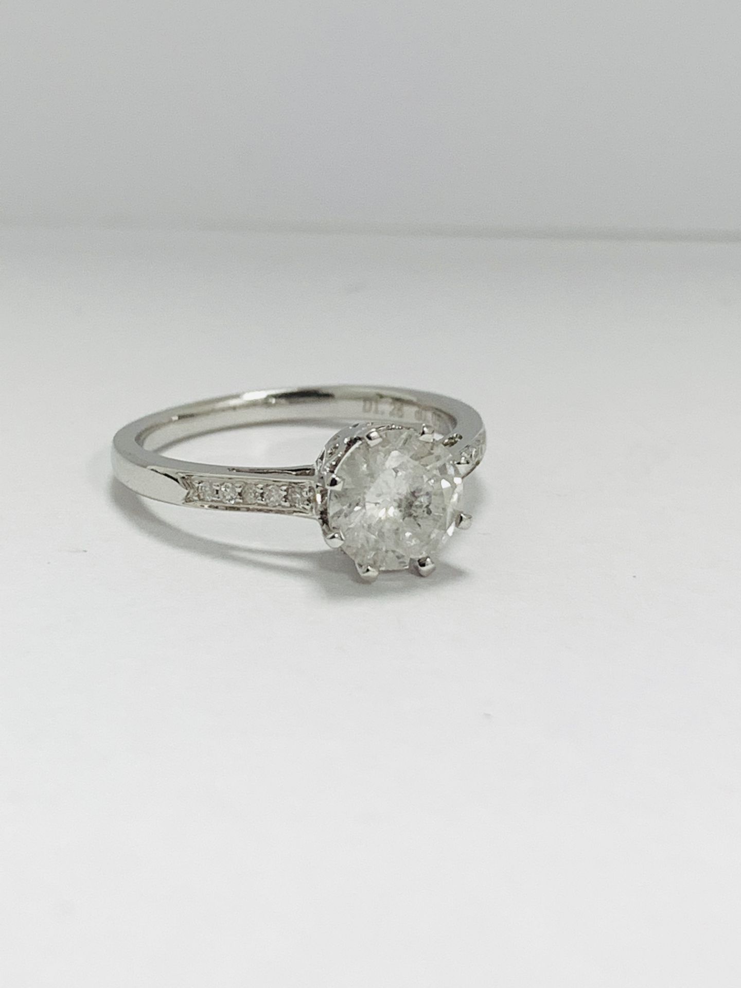 14K White Gold Ring - Image 7 of 10