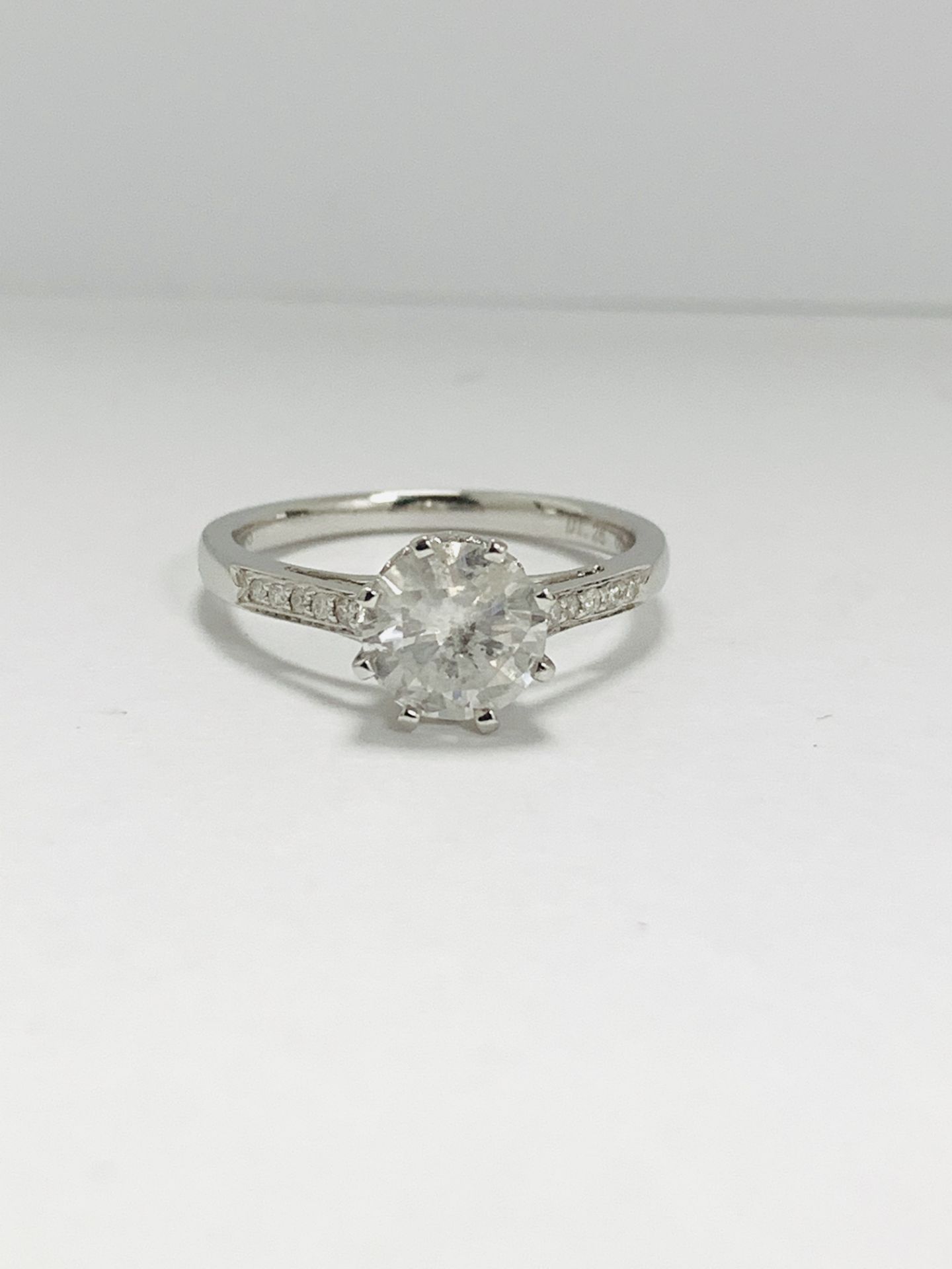 14K White Gold Ring - Image 8 of 10