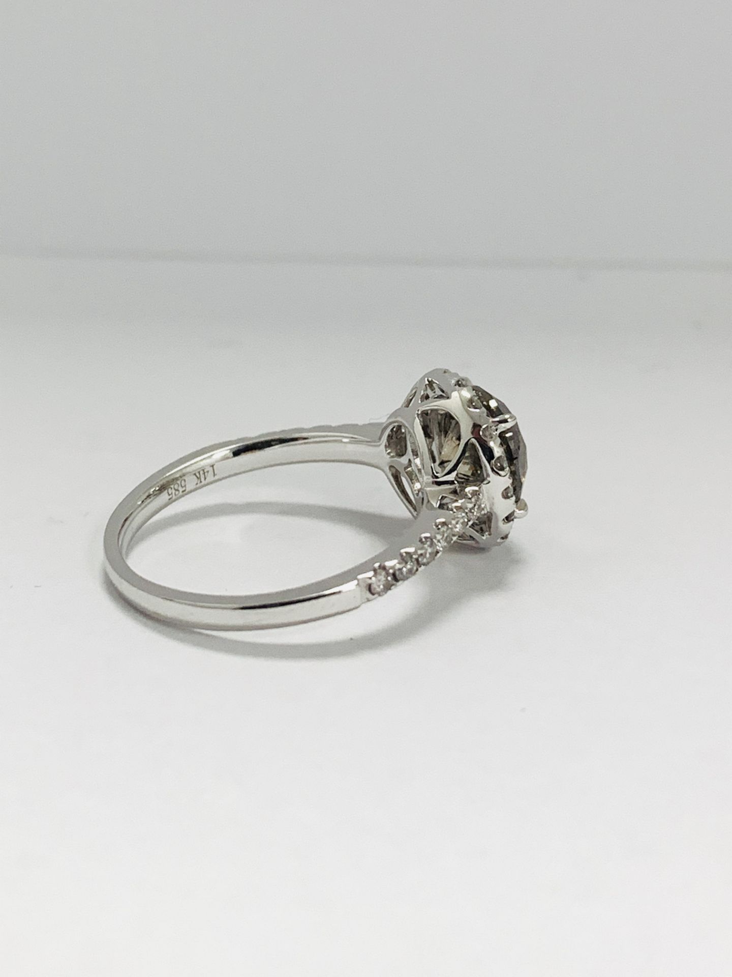 14K White Gold Ring - Image 7 of 11