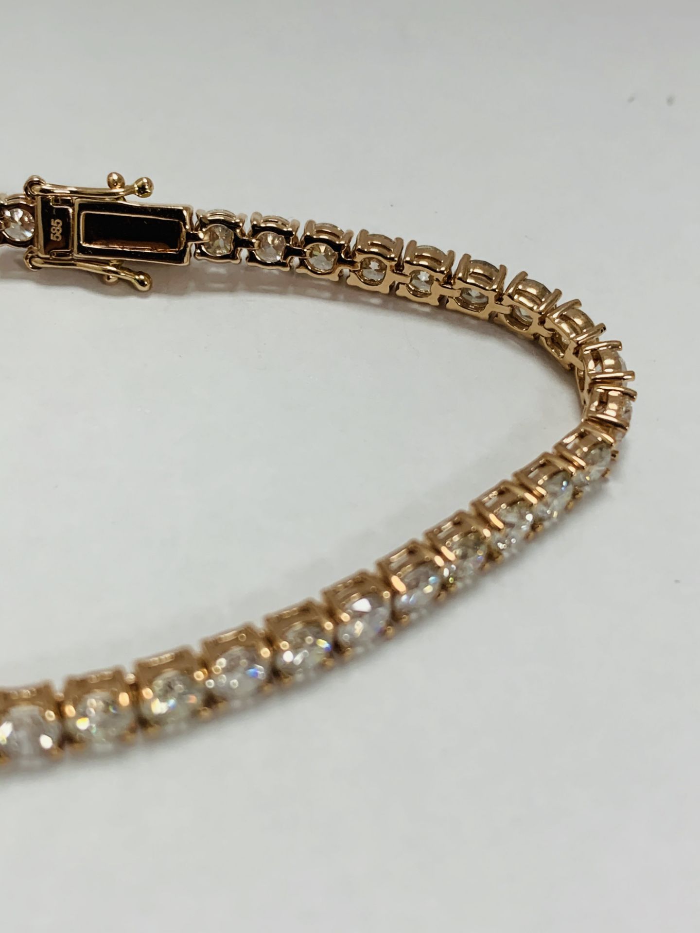 14K Rose Gold Bracelet - Image 15 of 21