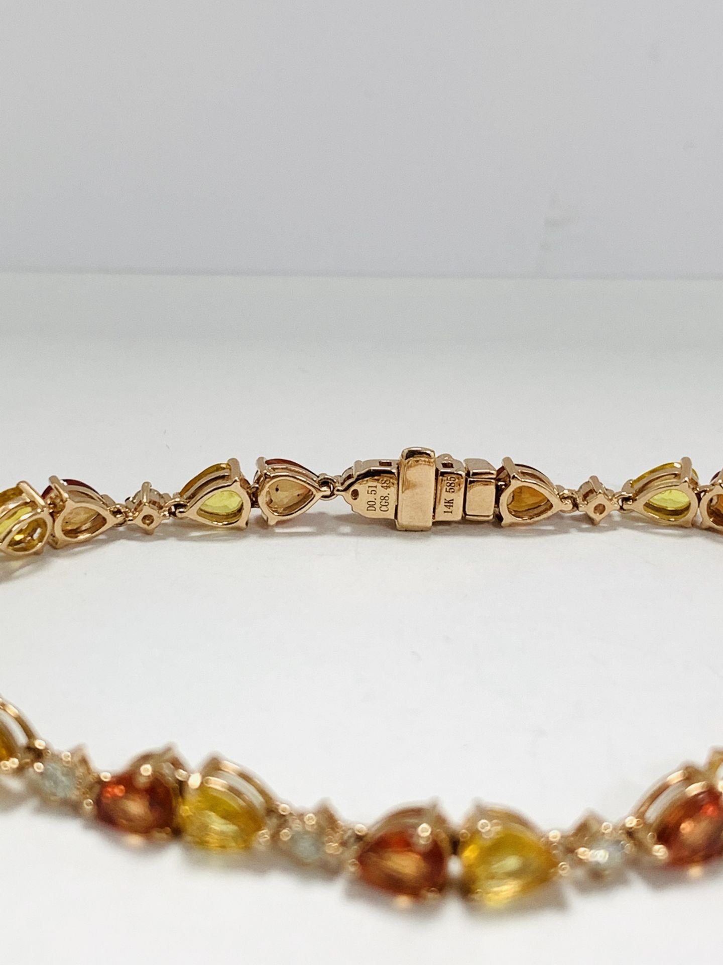 14K Rose Gold Bracelet - Image 6 of 13