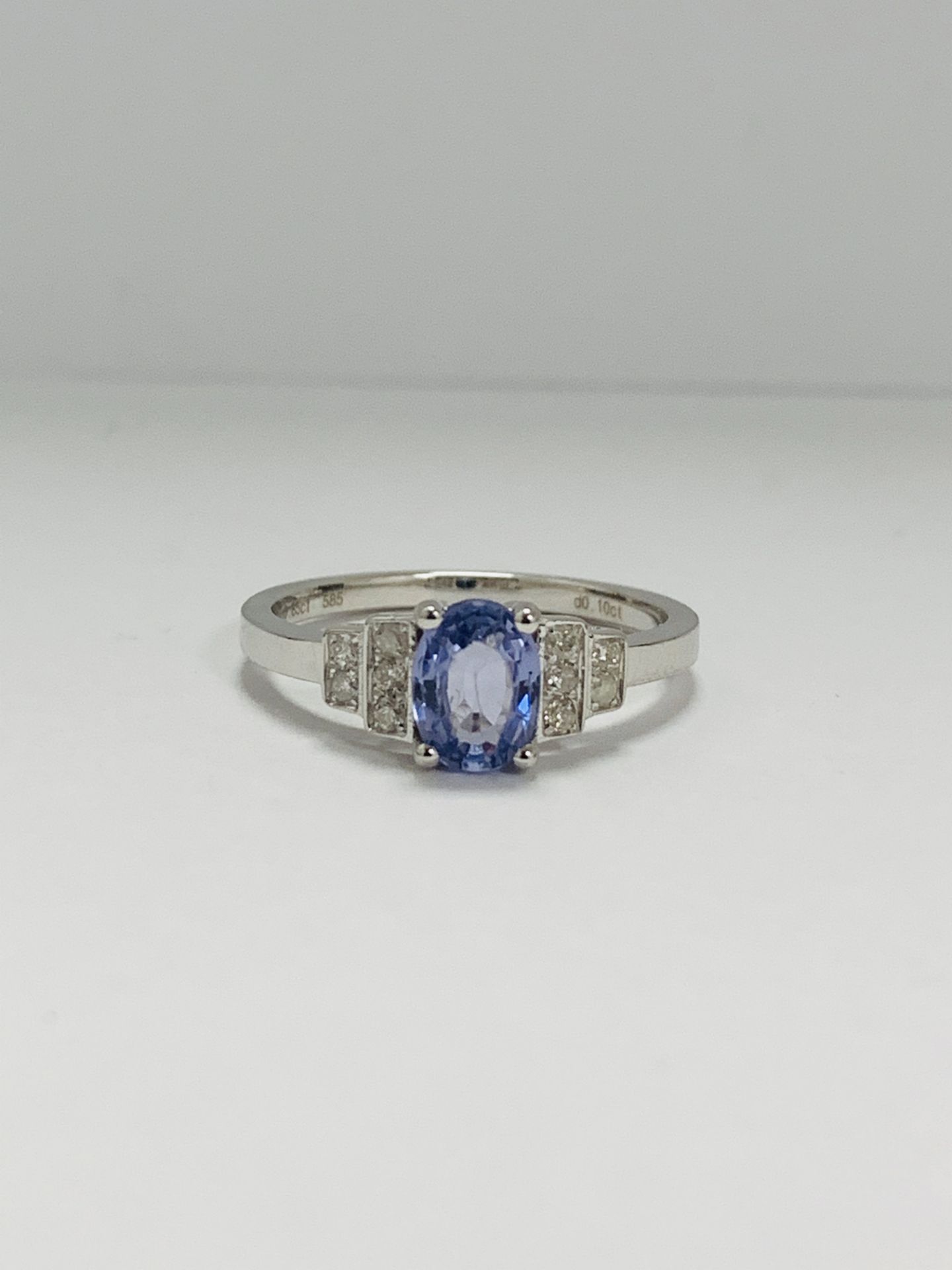 14K White Gold Ring - Image 7 of 9