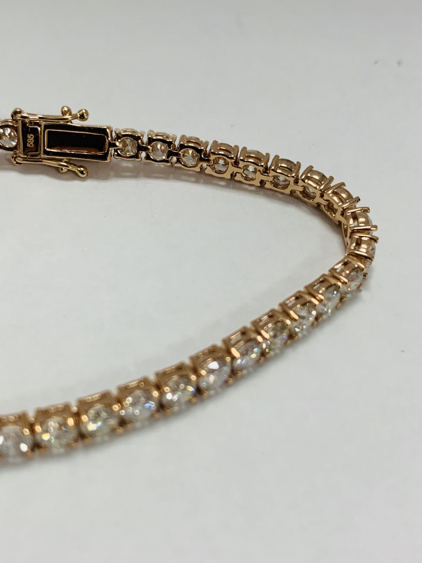 14K Rose Gold Bracelet - Image 14 of 21