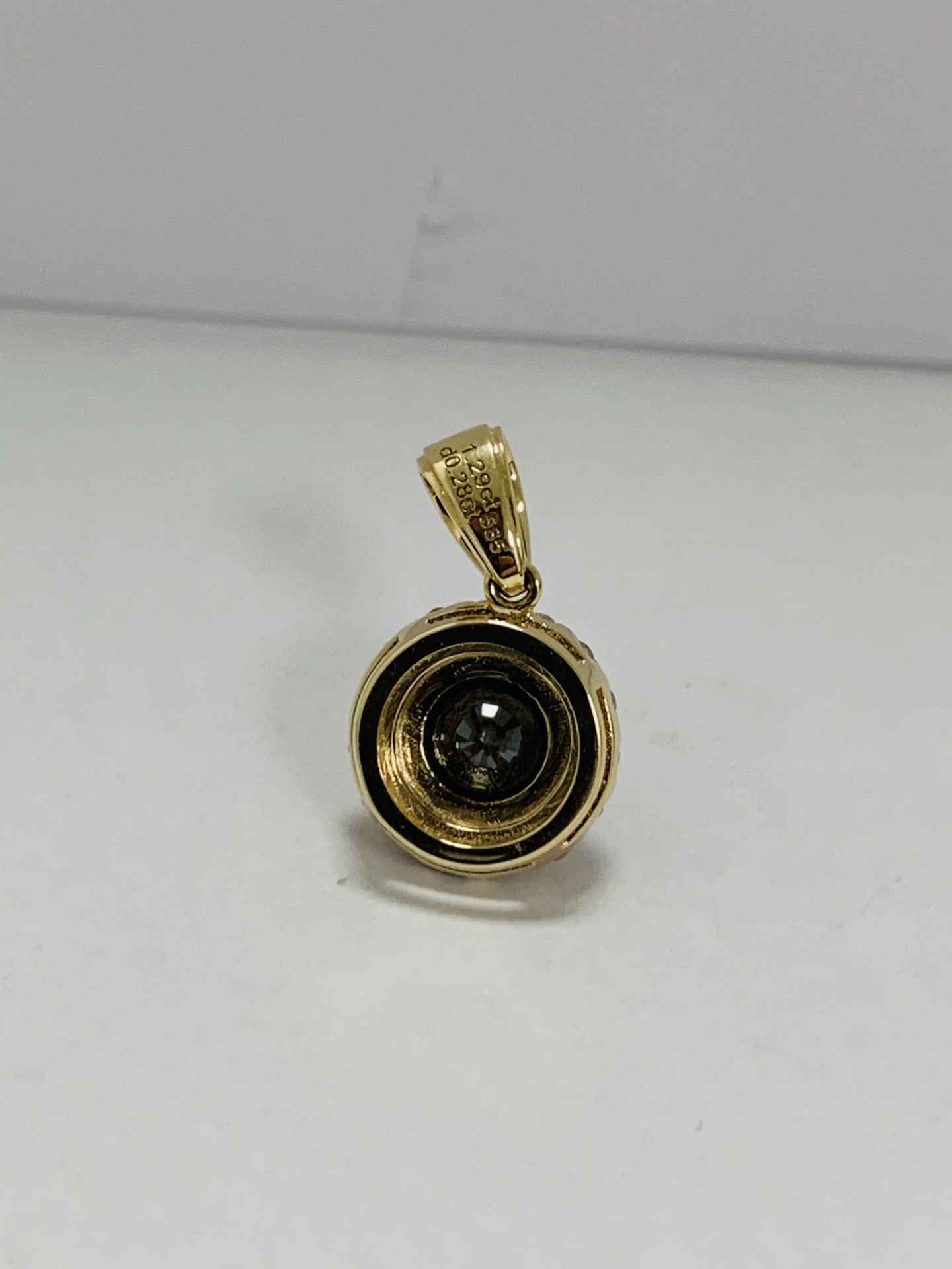 14K Yellow Gold Pendant - Image 3 of 5