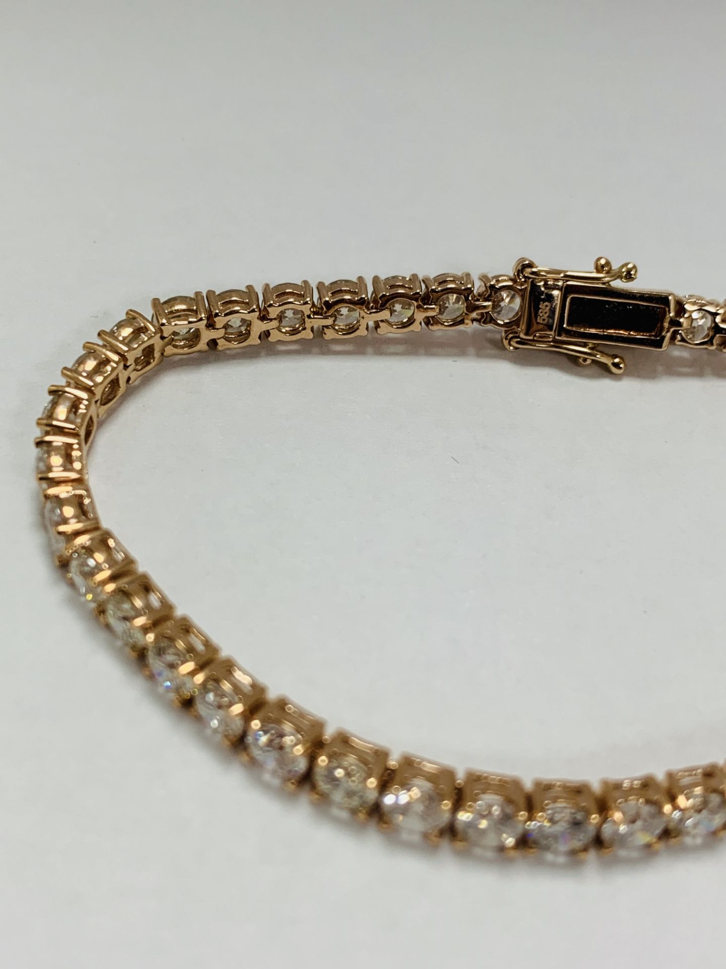 14K Rose Gold Bracelet - Image 13 of 21