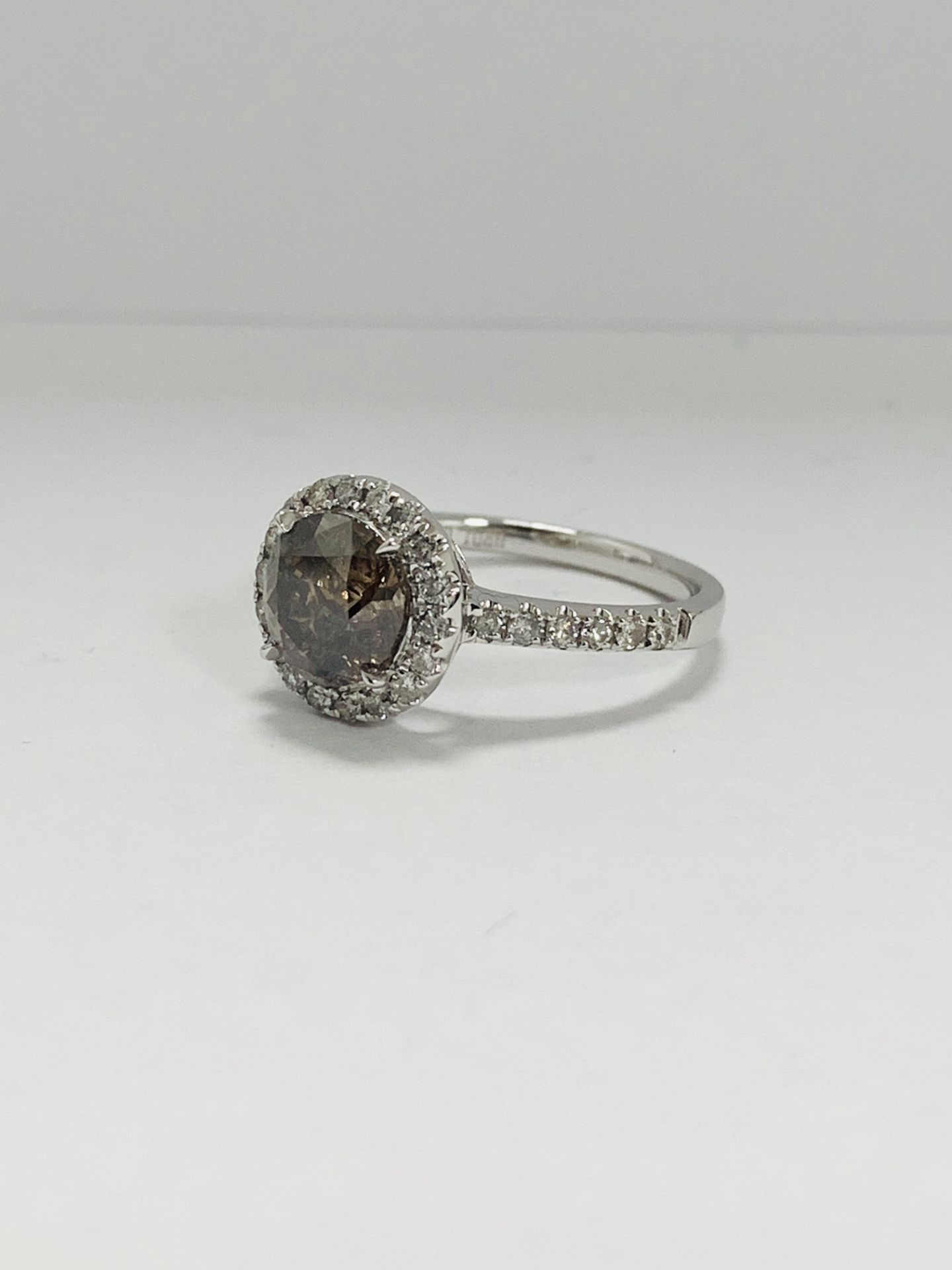 14K White Gold Ring - Image 2 of 11