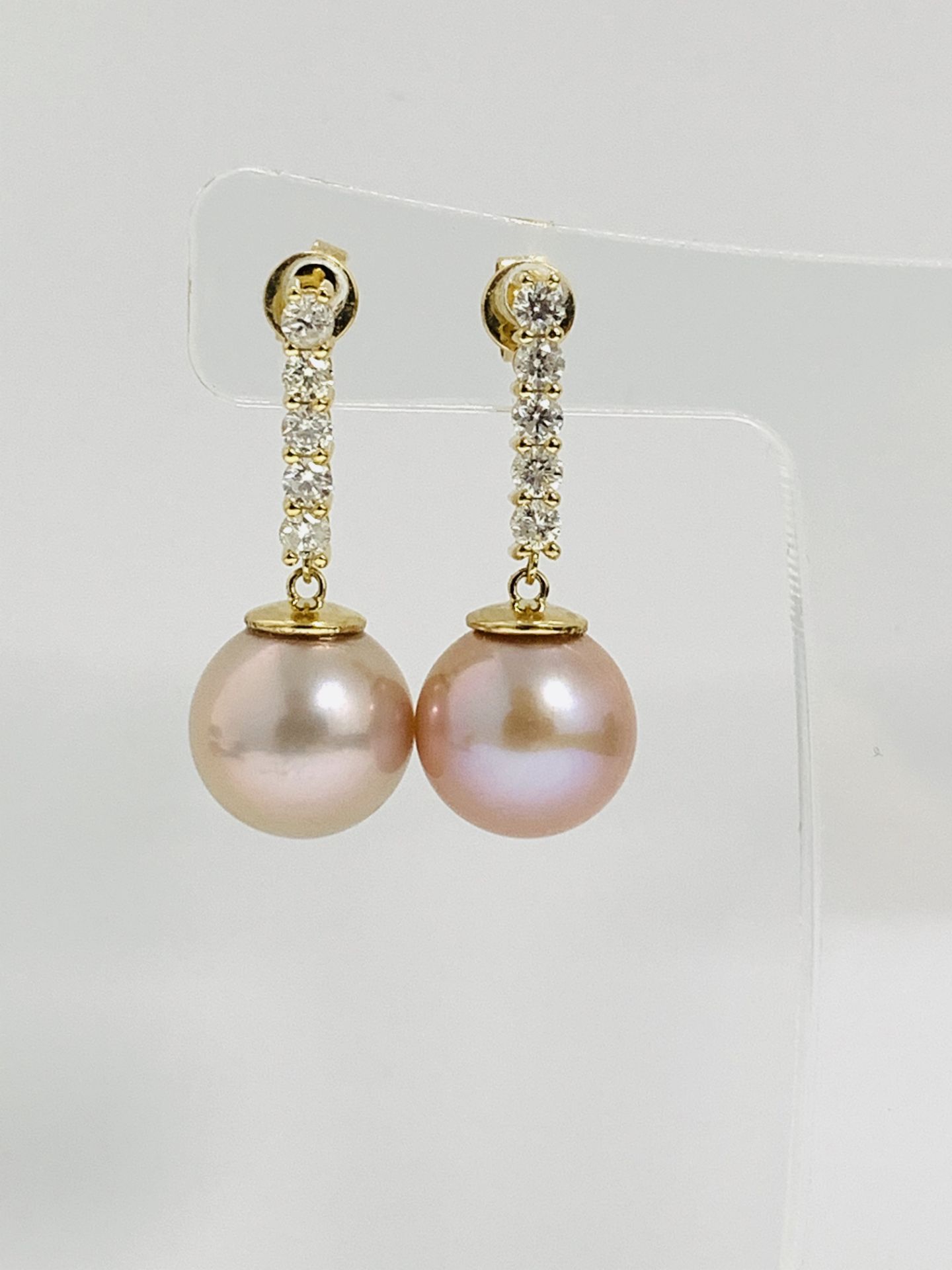 14K Yellow Gold Pair Of Earrings