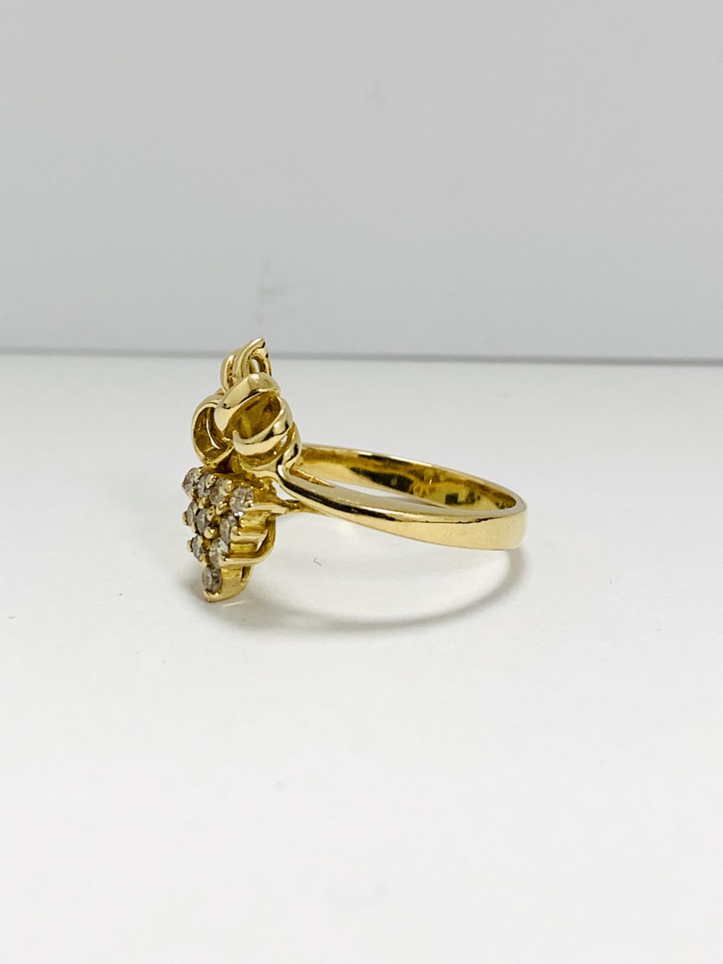 18K Yellow Gold Ring - Image 2 of 8
