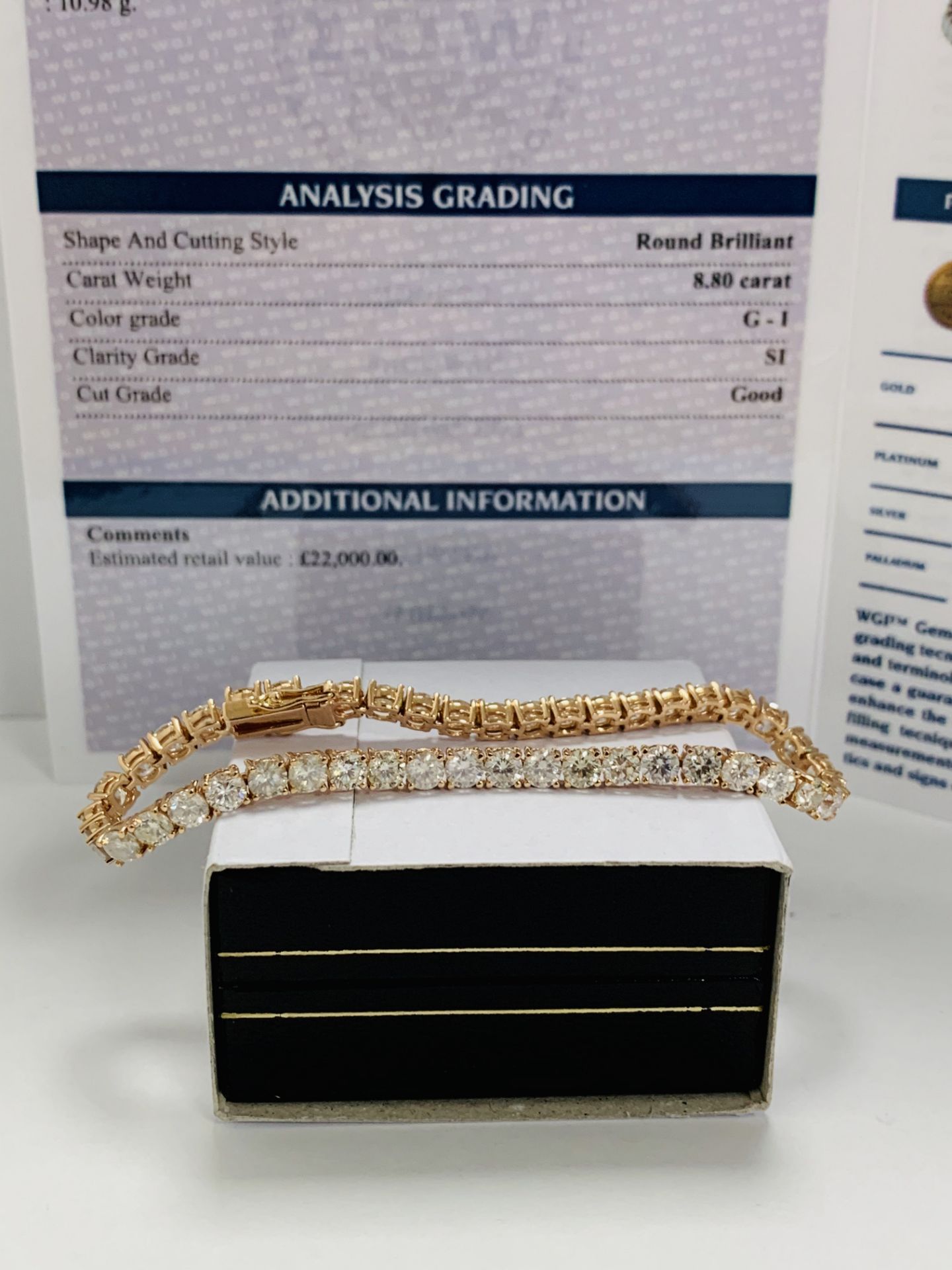 14K Rose Gold Bracelet - Image 21 of 21