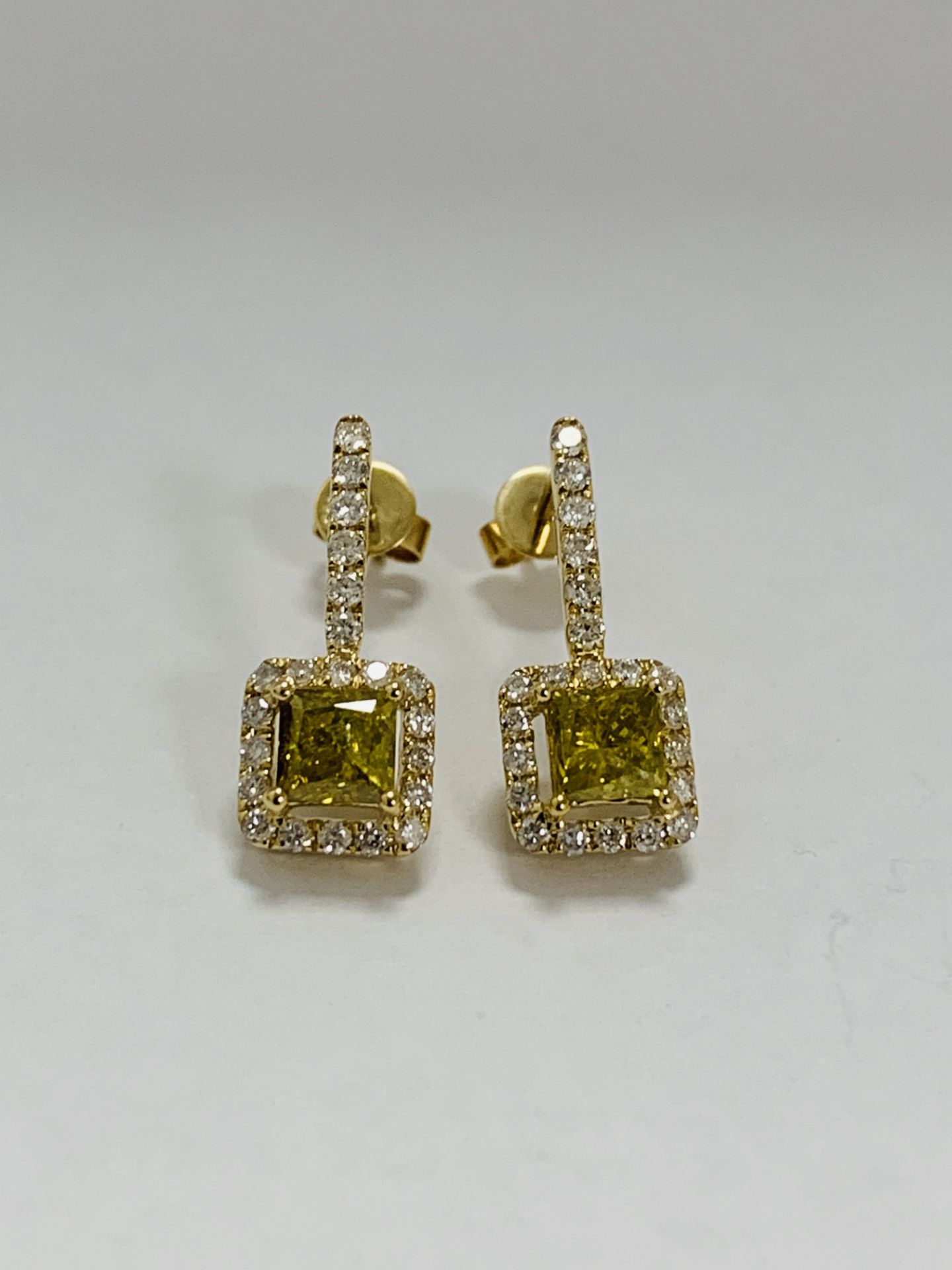 14K Yellow Gold Pair Of Earrings