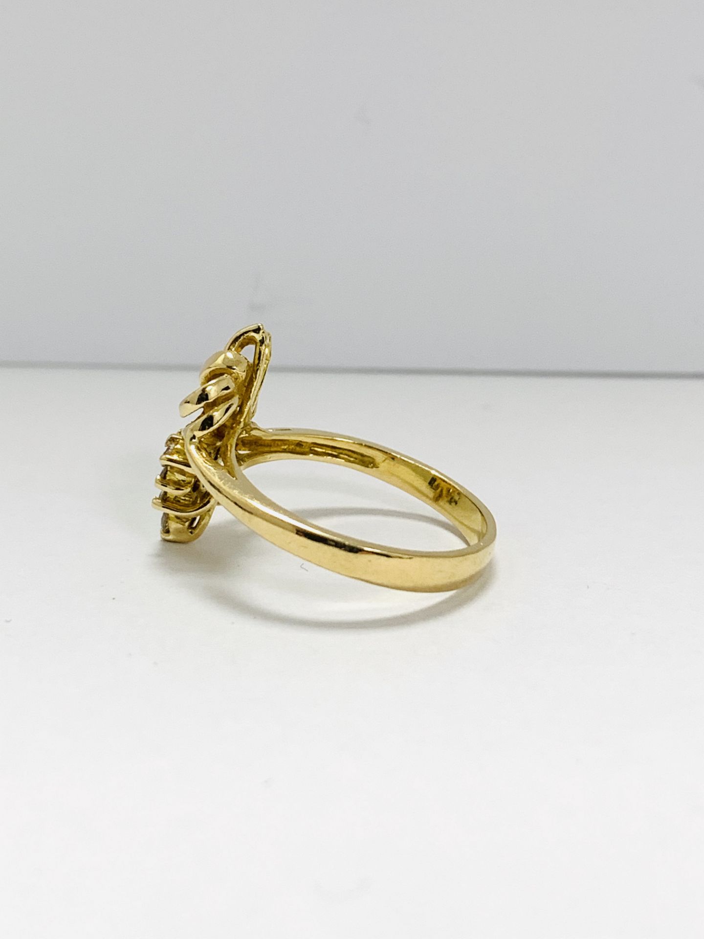 18K Yellow Gold Ring - Image 3 of 8