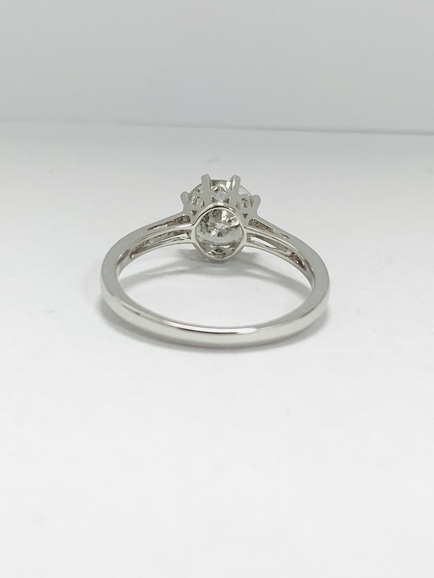 14K White Gold Ring - Image 5 of 10