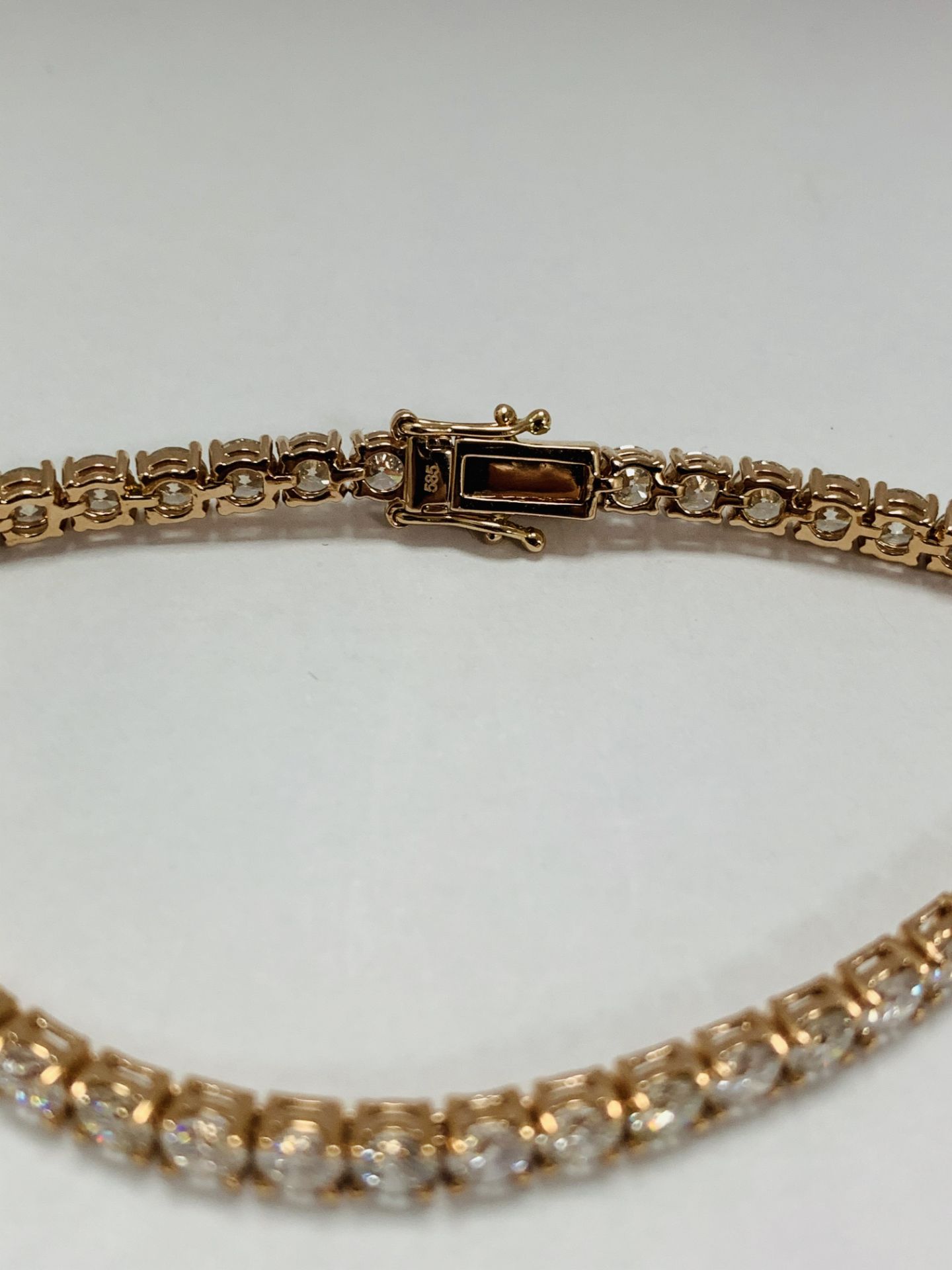 14K Rose Gold Bracelet - Image 12 of 21