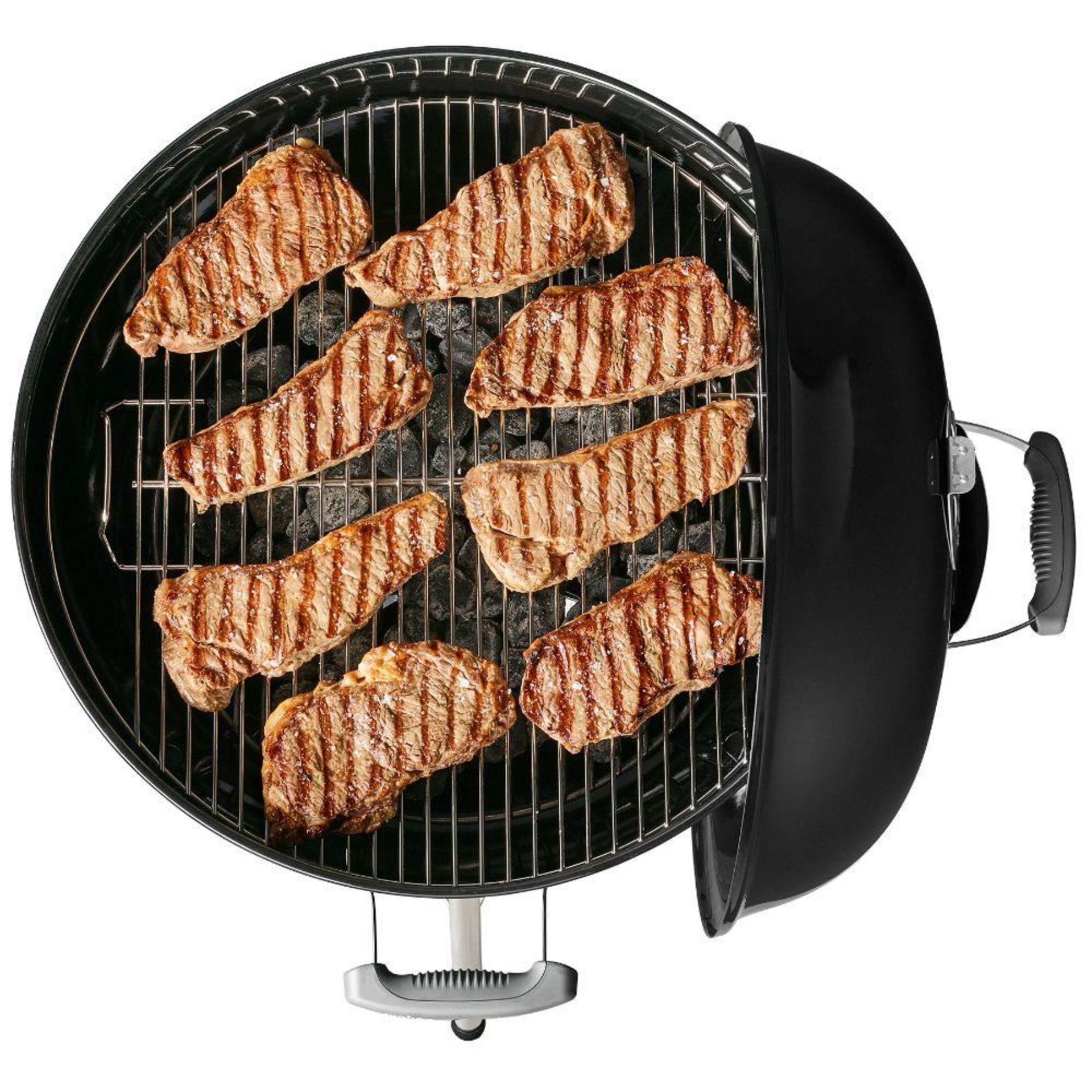 Weber 22 inch Original Kettle Charcoal Grill in Black - Image 3 of 3