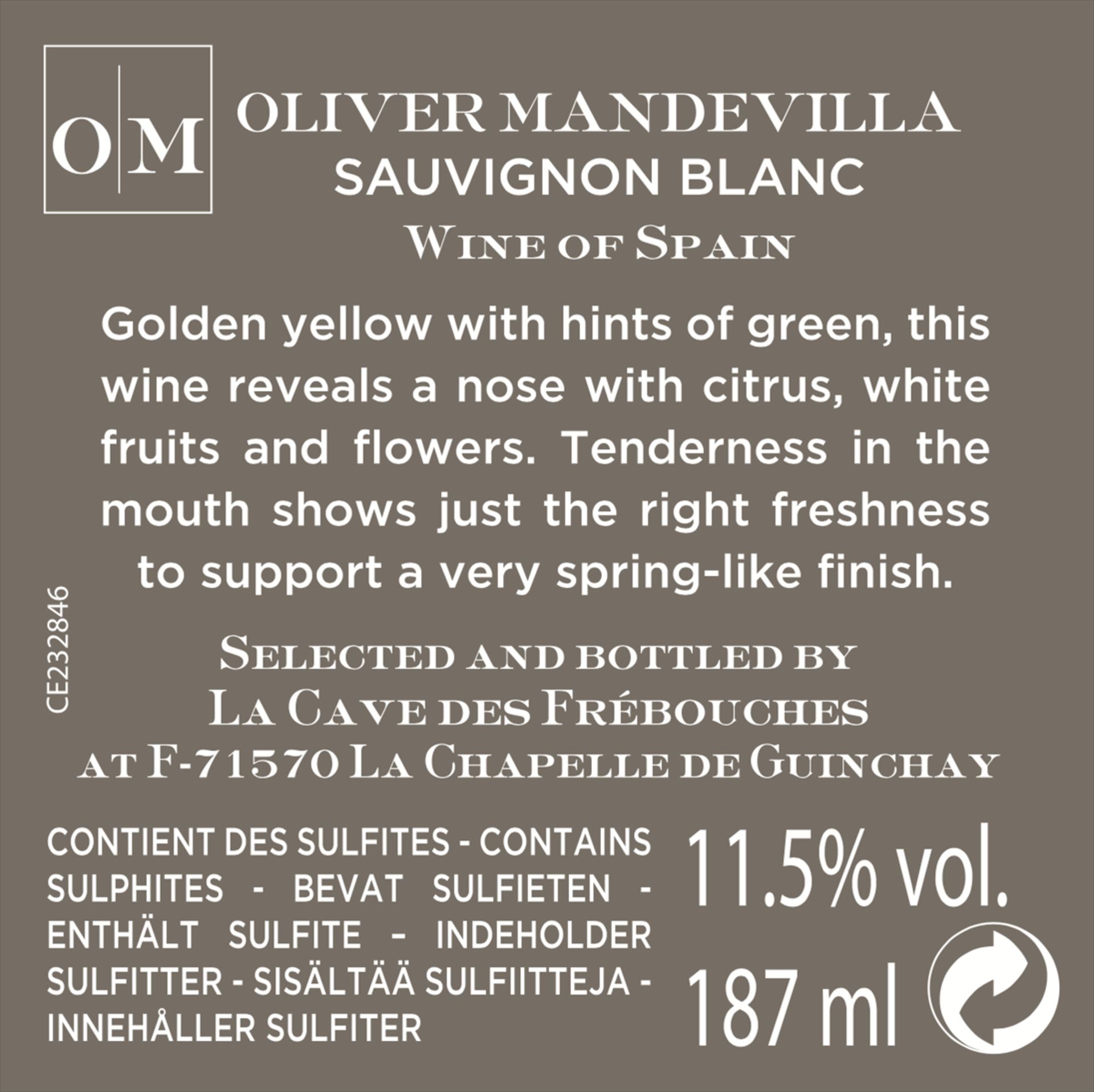 1 x Pallet of Oliver Mandevilla Sauvignon Blanc - Image 4 of 4