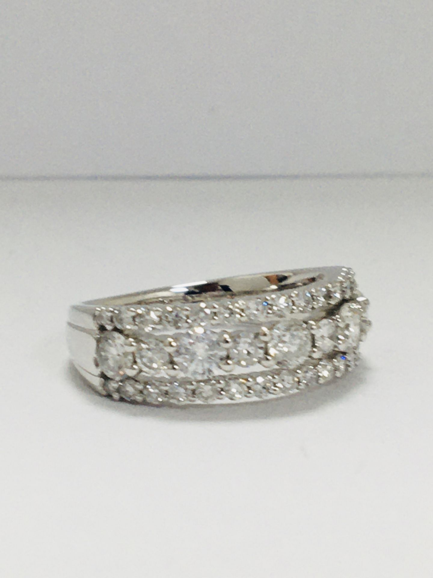 Platinum Diamond Ring - Image 7 of 8