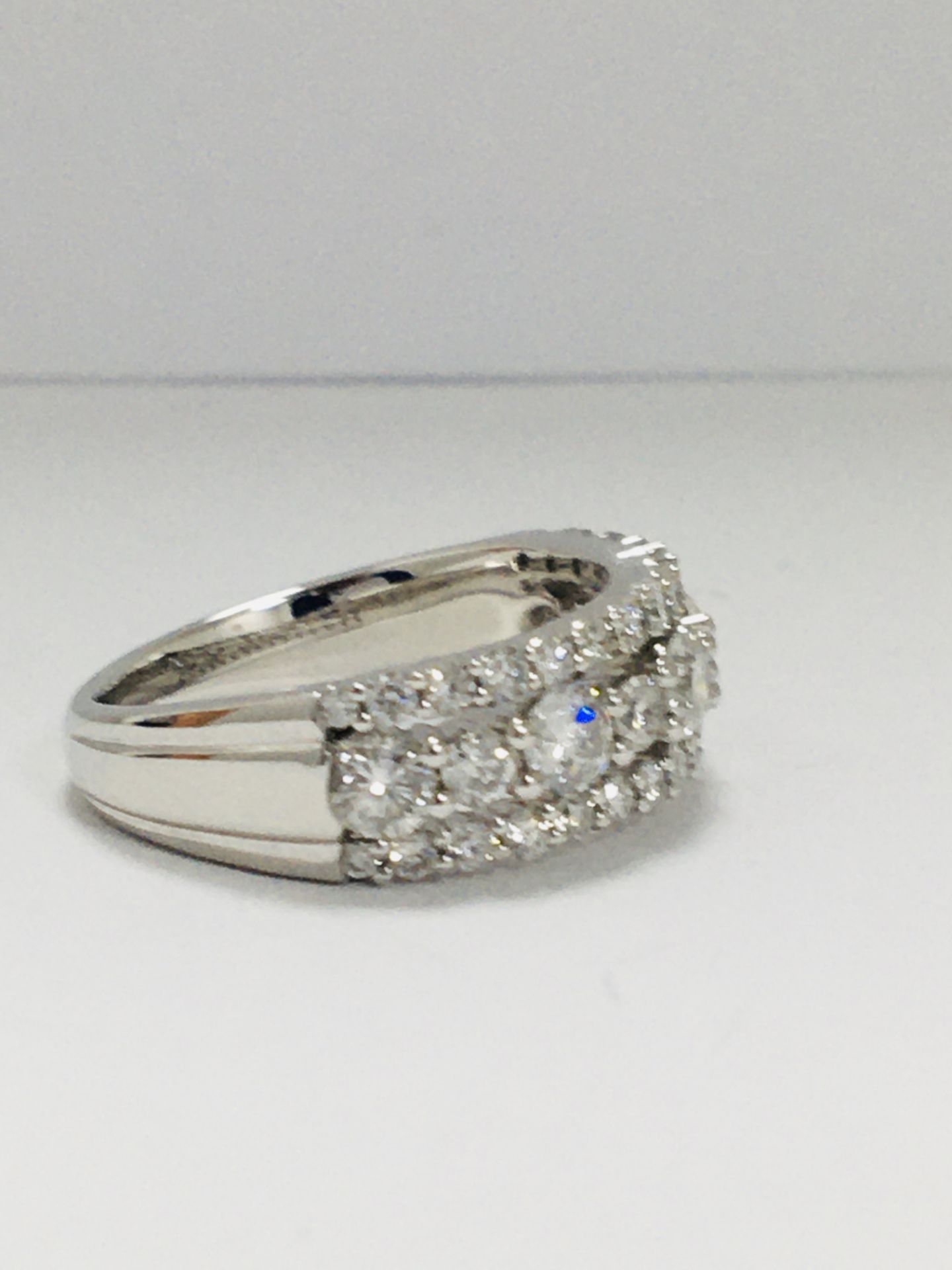 Platinum Diamond Ring - Image 6 of 8