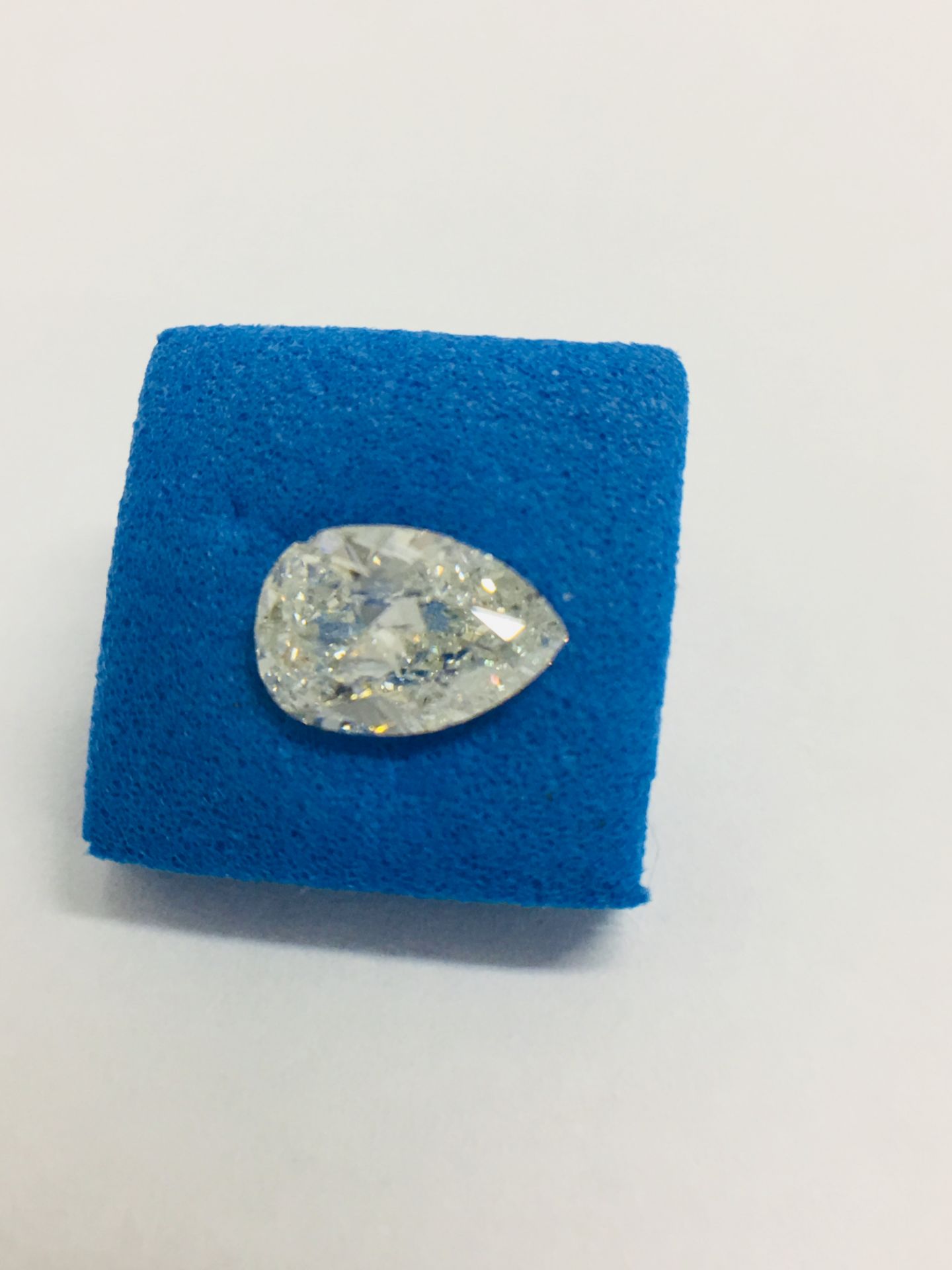1.03Ct Pearshape Natural Diamond