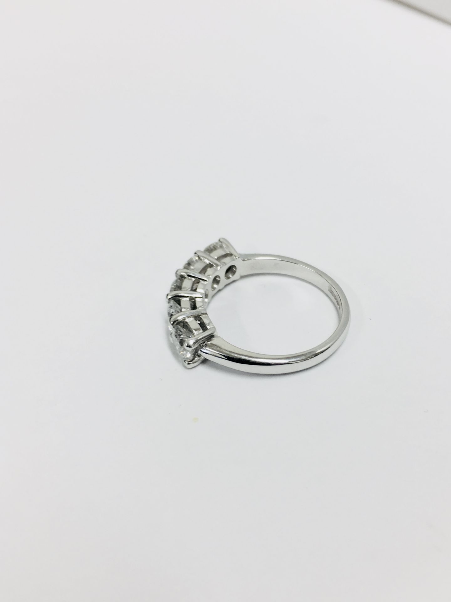 2Ct Brilliant Cut Five Stone Diamond Ring - Image 6 of 6