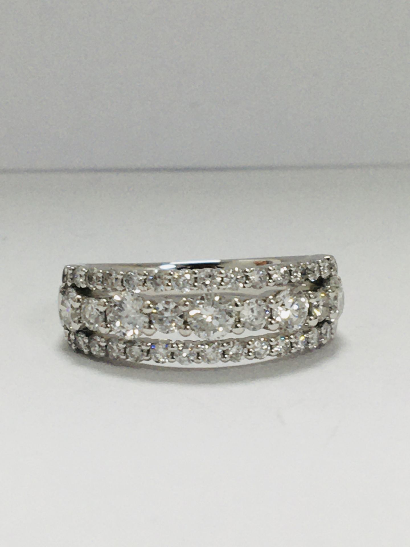 Platinum Diamond Ring - Image 8 of 8