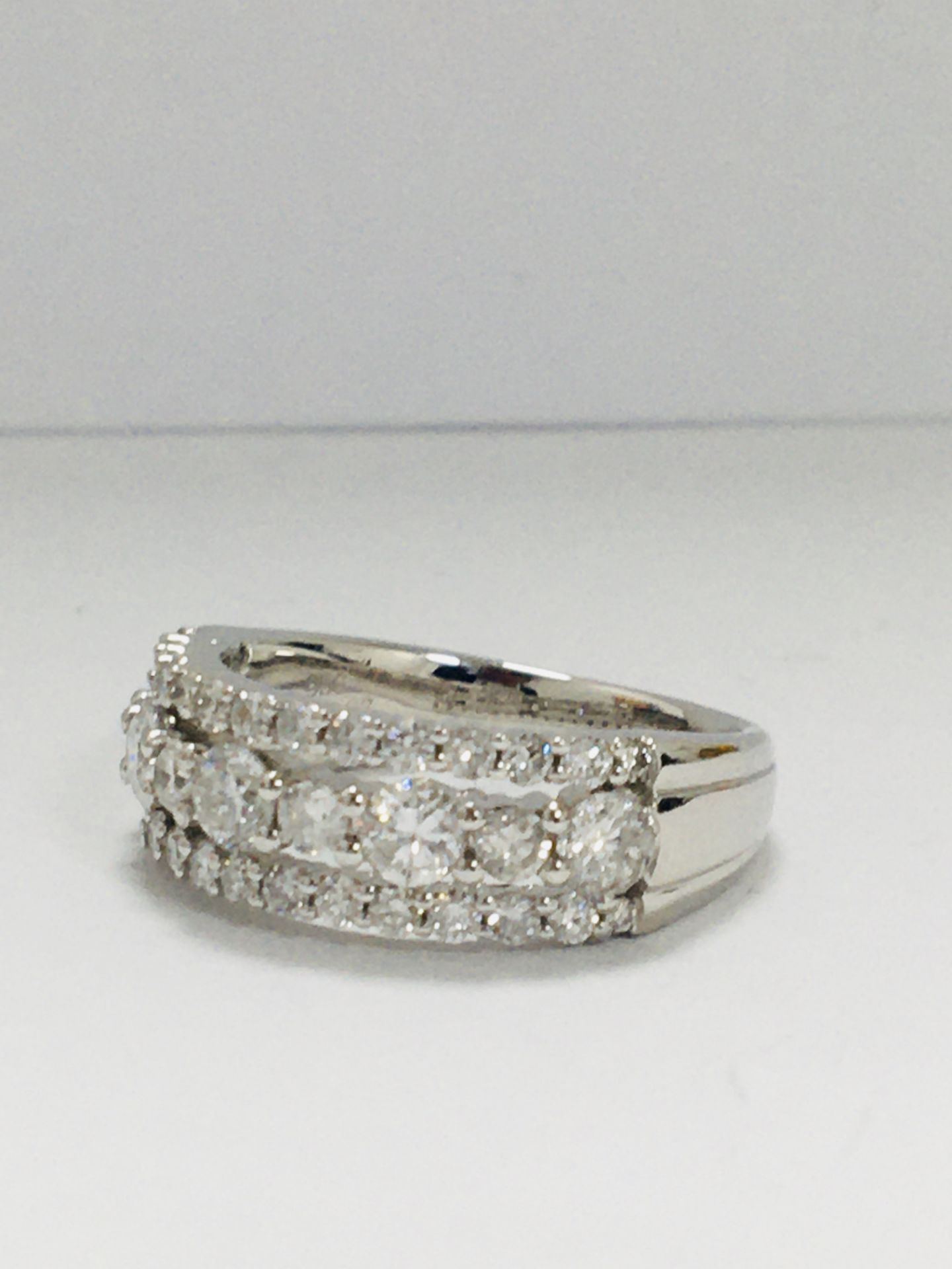Platinum Diamond Ring - Image 2 of 8