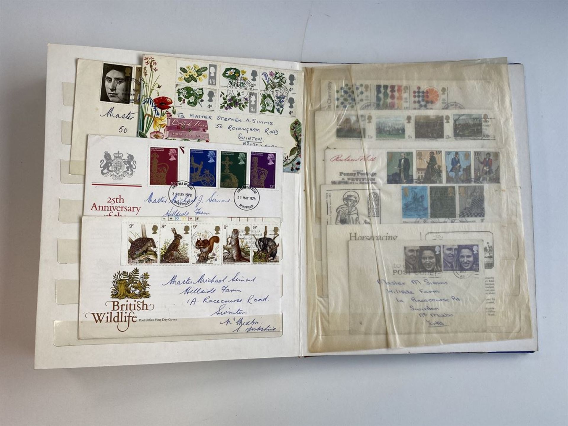 Folder of Vintage Stamps from 1978 - Image 19 of 30