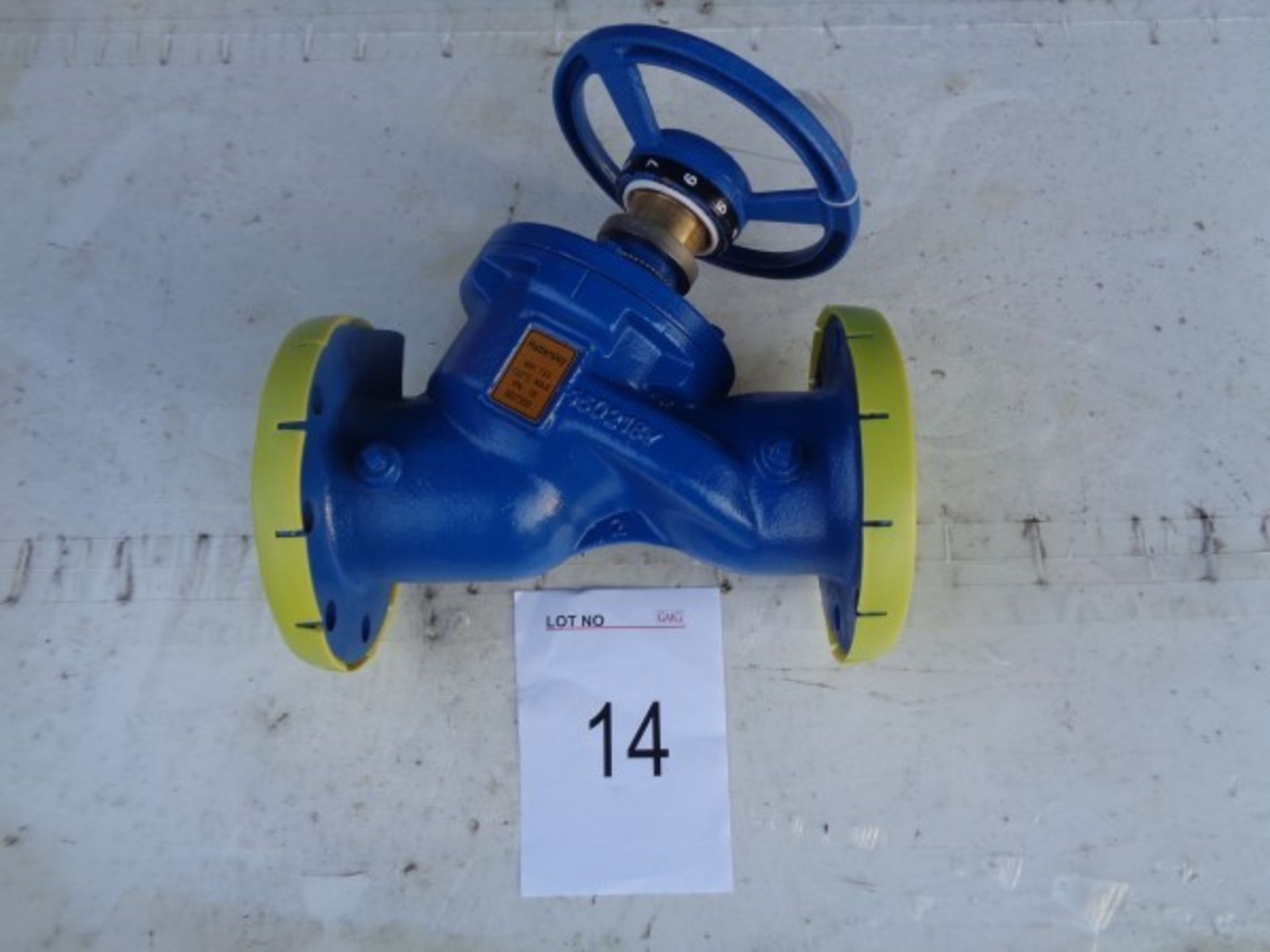 Hattersley model MH733 PN16 BS7350 120C max temp flow control valve 125 mm