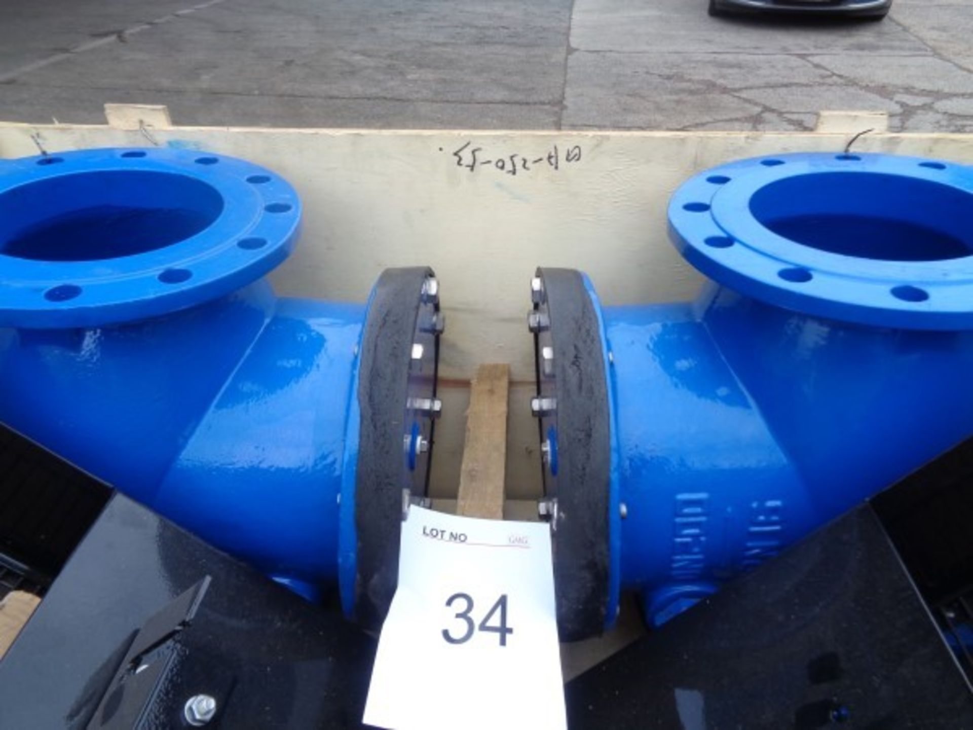 3 X GA Valves EJ15SH 10 PN16 three way valves 8"