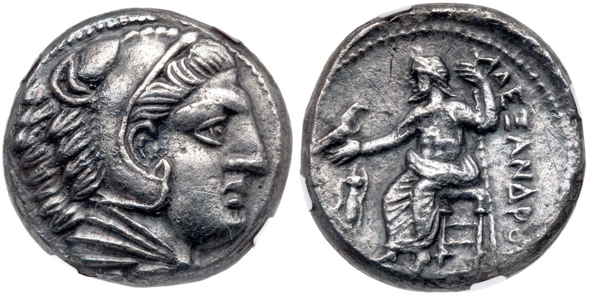 Macedonian Kingdom. Alexander III 'the Great'. Silver Tetradrachm (16.55 g), 336-323 BC