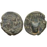 Judaea, Bar Kokhba Revolt. Æ Medium Bronze (6.1 g), 132-135 CE. VF