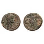 Judaea City Coinage. Galilaea, Tiberias. Trajan. Æ (16.38 g), AD 98-117. EF