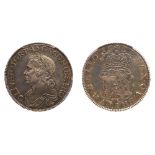 Great Britain. Crown, 1658/7. PCGS MS63