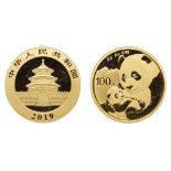 China. 100 Yuan, 2019. PF