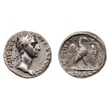 Nerva. Silver Tetradrachm (15.42 g), AD 96-98. VF