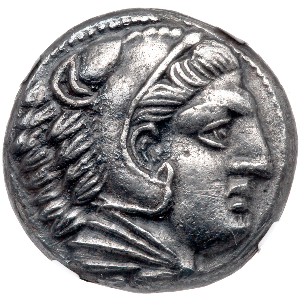 Macedonian Kingdom. Alexander III 'the Great'. Silver Tetradrachm (16.55 g), 336-323 BC - Image 2 of 3