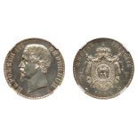 France. Proof 5 Francs, 1856-A. NGC PF