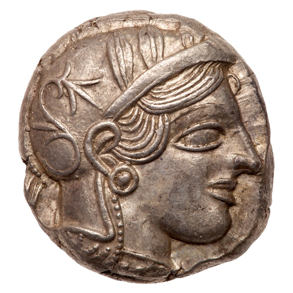 Attica, Athens. Silver Tetradrachm (17.24 g), ca. 454-404 BC. AU - Image 2 of 3