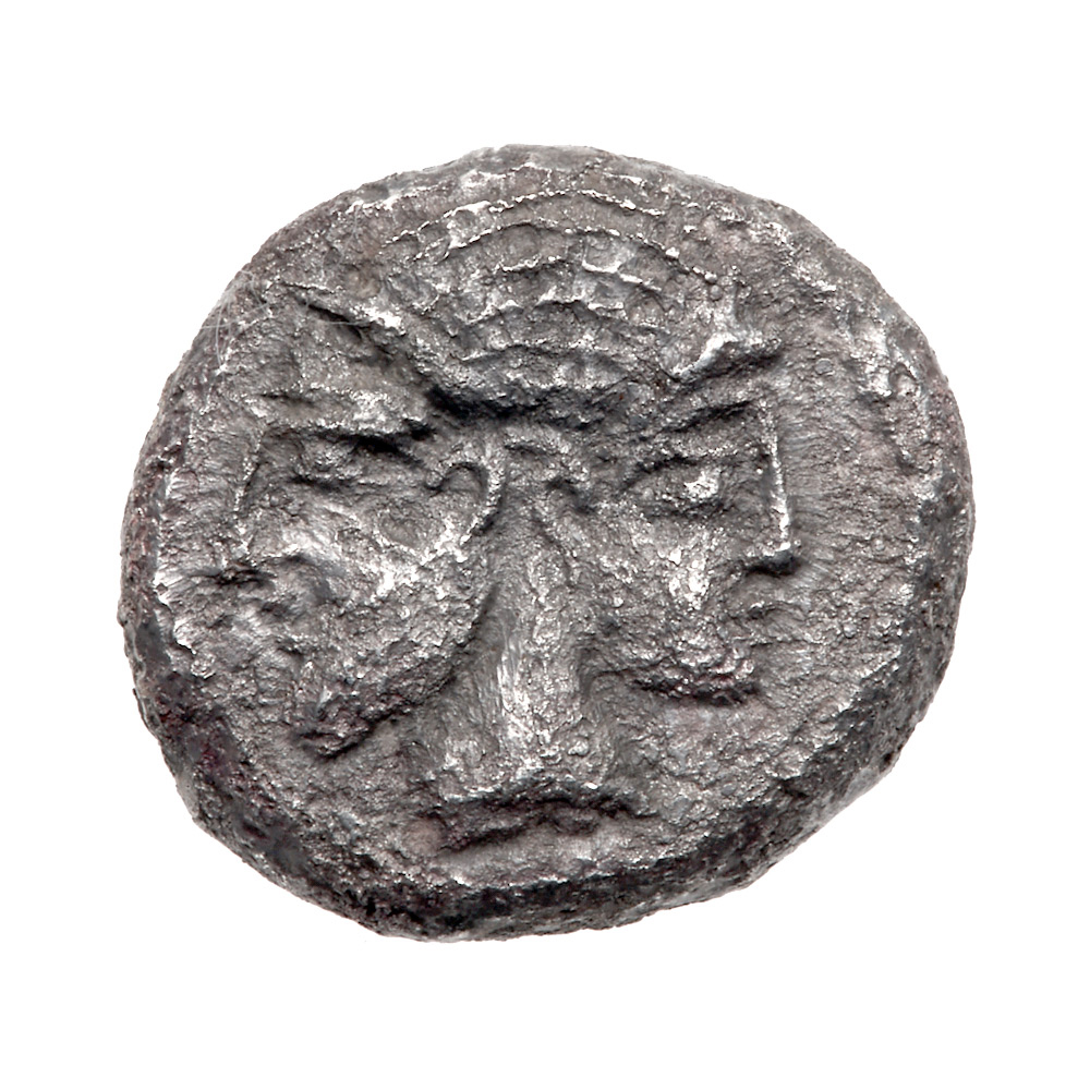 Philistia, Gaza. Silver Drachm (3.95 g), 5th century-333 BC. EF - Image 2 of 3