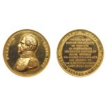 India - British. Gold Medal, (1842). PCGS SP62