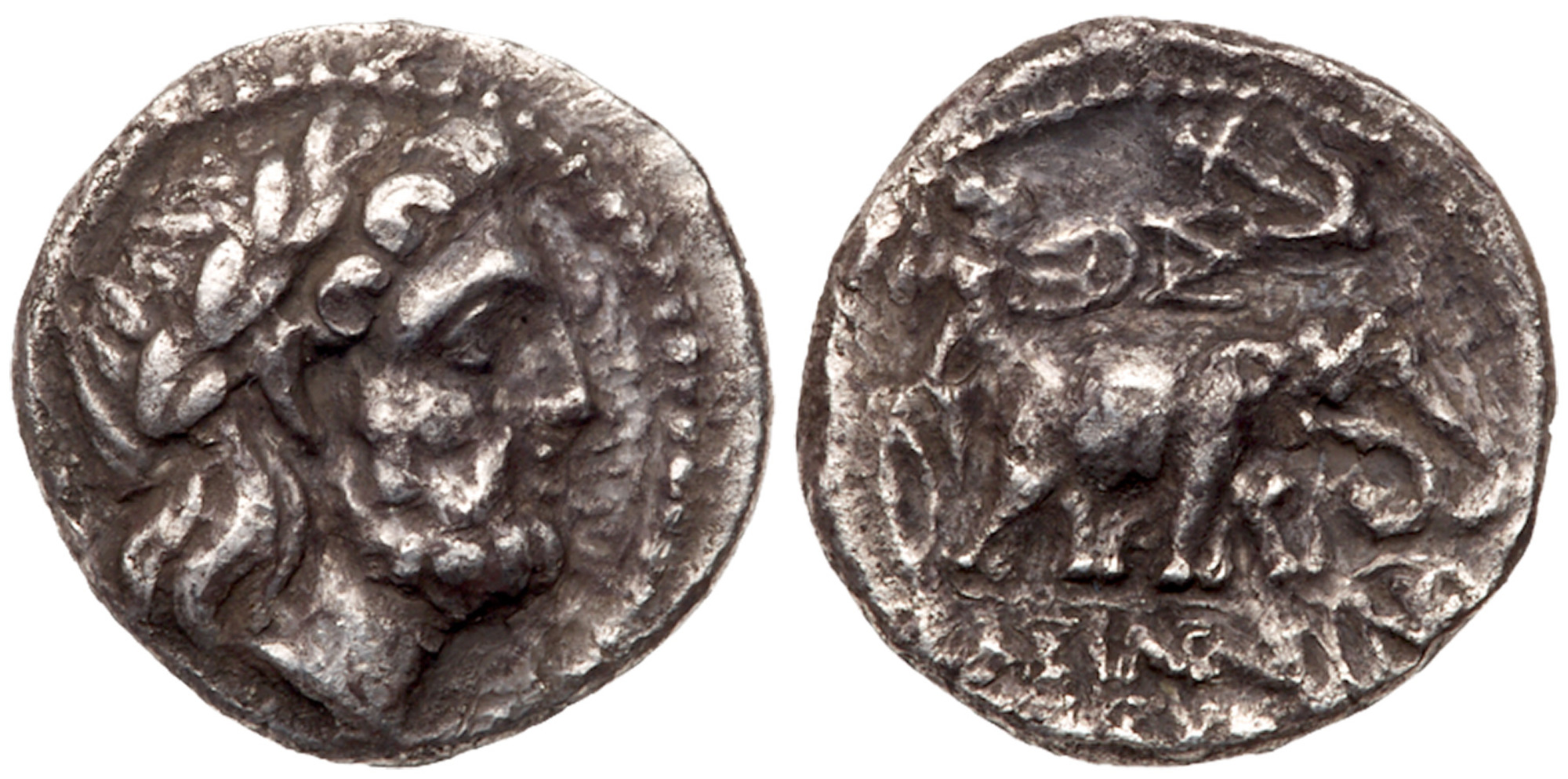 Seleukid Kingdom. Seleukos I Nikator. Silver Hemidrachm (2.01 g), 312-281 BC. EF